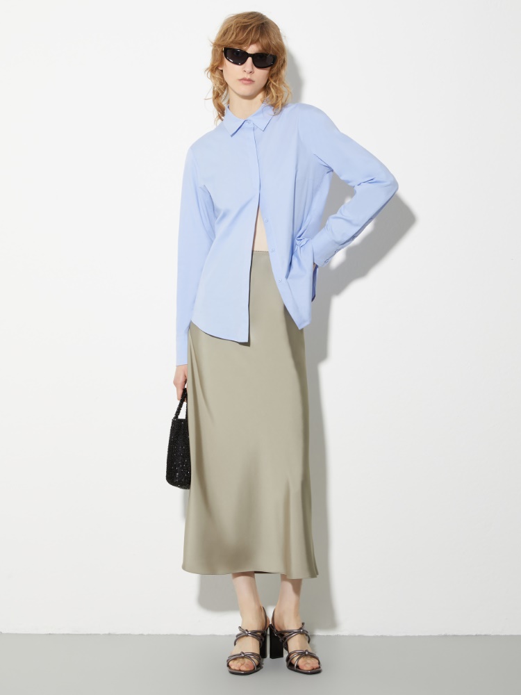 Slim poplin shirt - MAX&Co. - 4