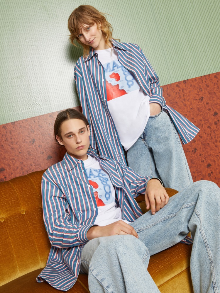 Magico Adriatico Oversize-Hemd - MAX&Co.