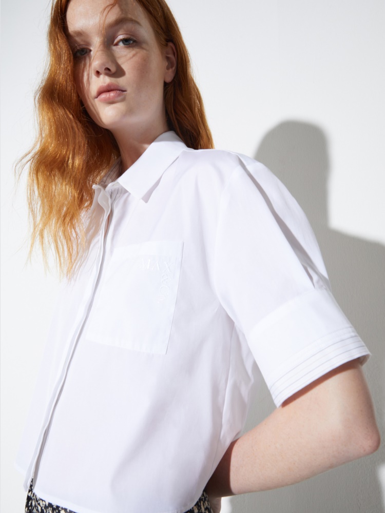 Boxy poplin shirt - MAX&Co. - 3