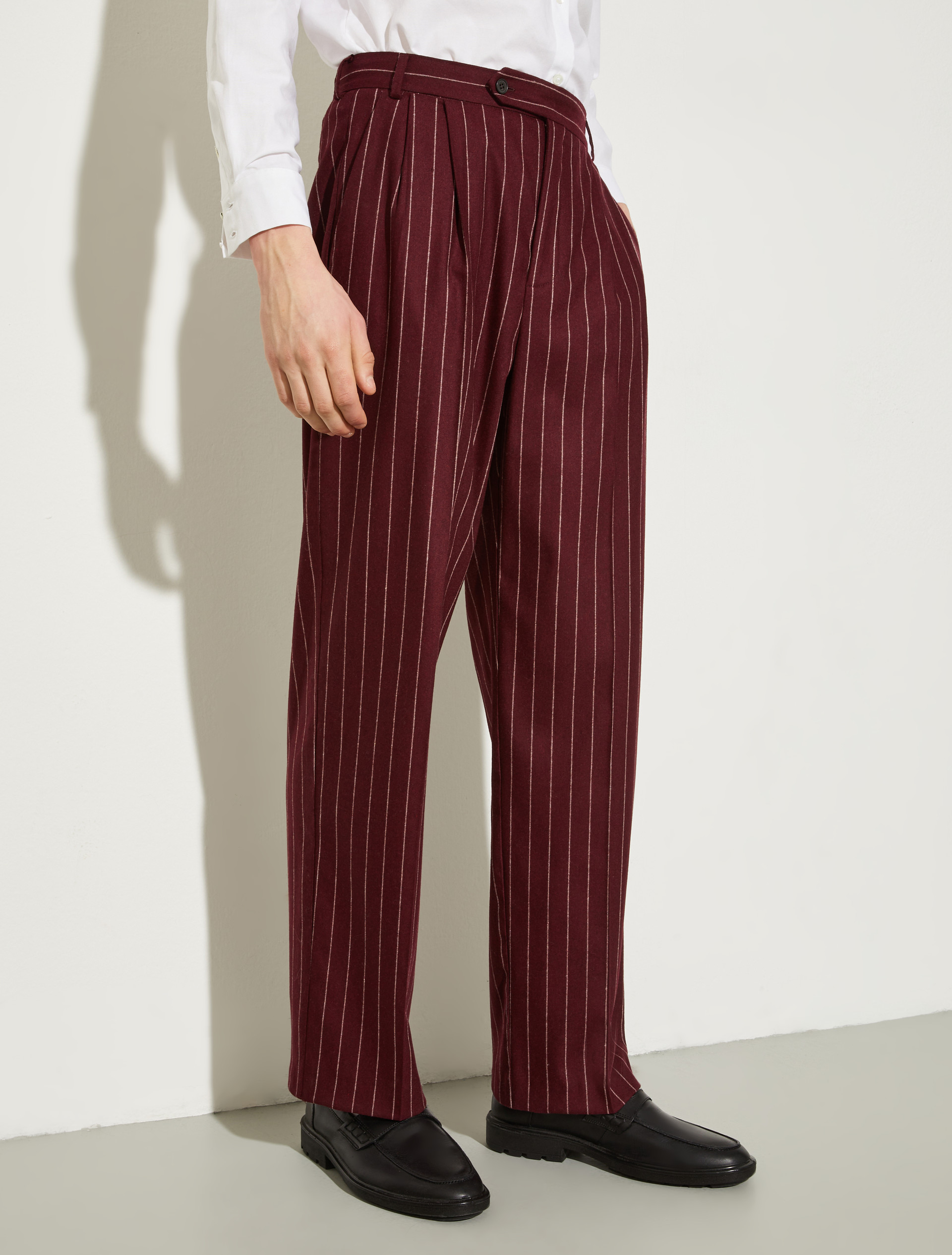 P. Terzini &Co.llaboration trousers, bordeaux | MAX&Co. P. Terzini &Co.llaboration trousers - BORDEAUX - MAX&Co. - 2