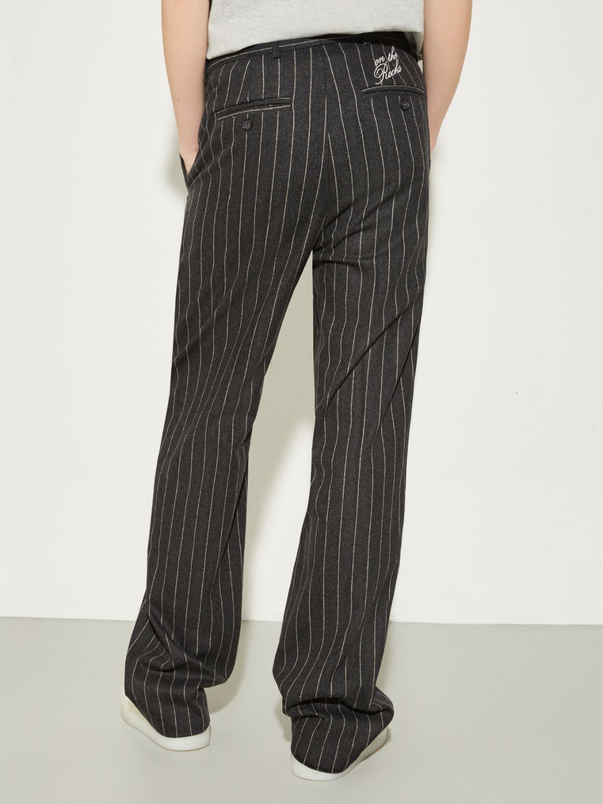 Pantalón &Co.llaboration with P. Terzini - GRIS OSCURO - MAX&Co. - 2