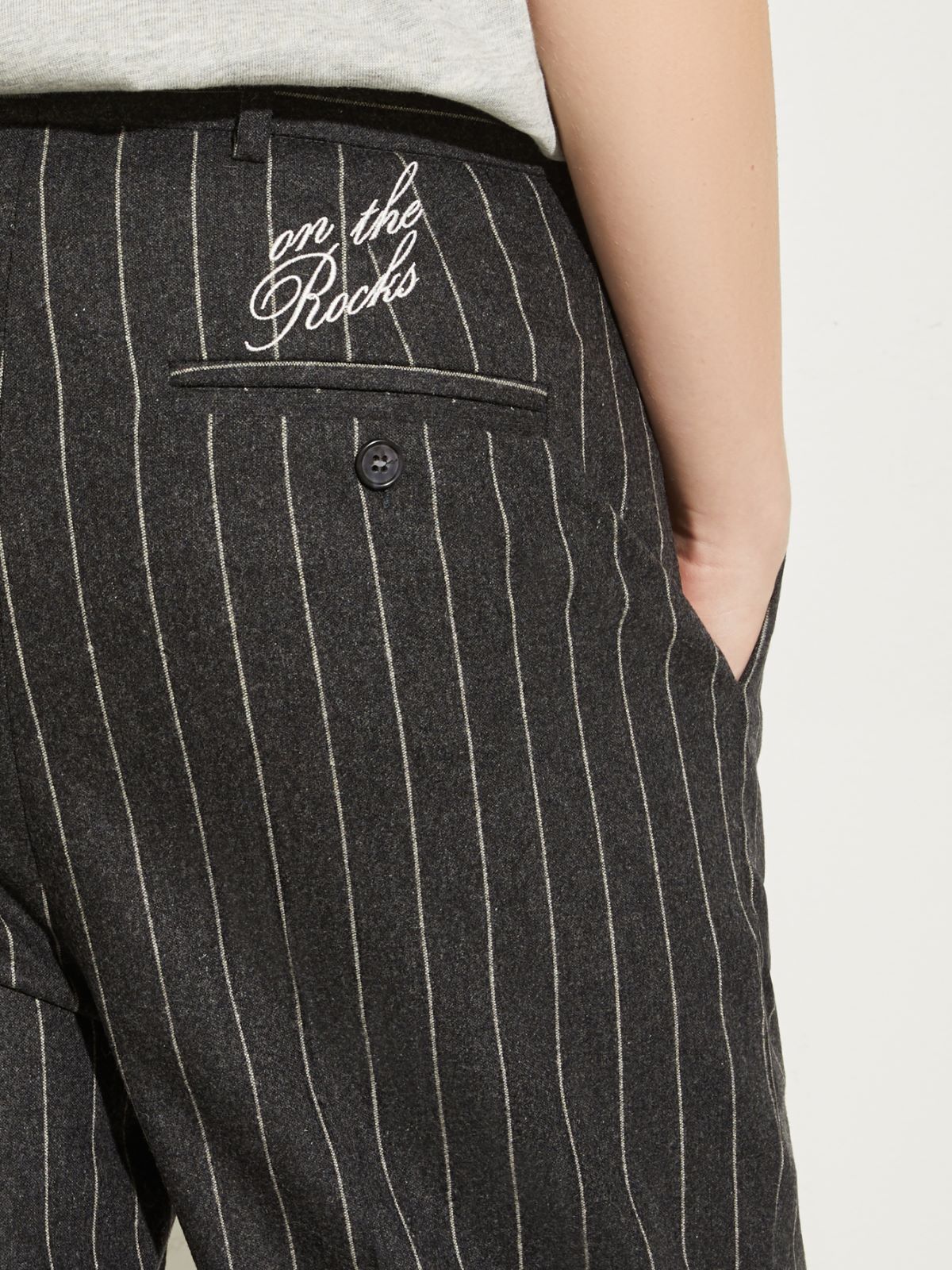 Pantalón &Co.llaboration with P. Terzini - GRIS OSCURO - MAX&Co. - 3