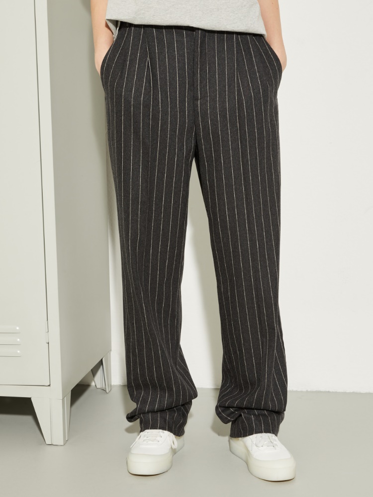 P. Terzini &Co.llaboration trousers - DARK GREY - MAX&Co.