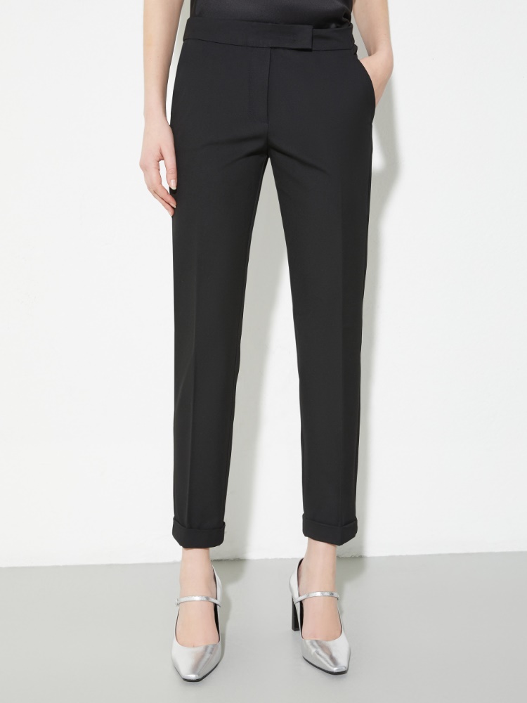Slim trousers with turn-ups - MAX&Co.