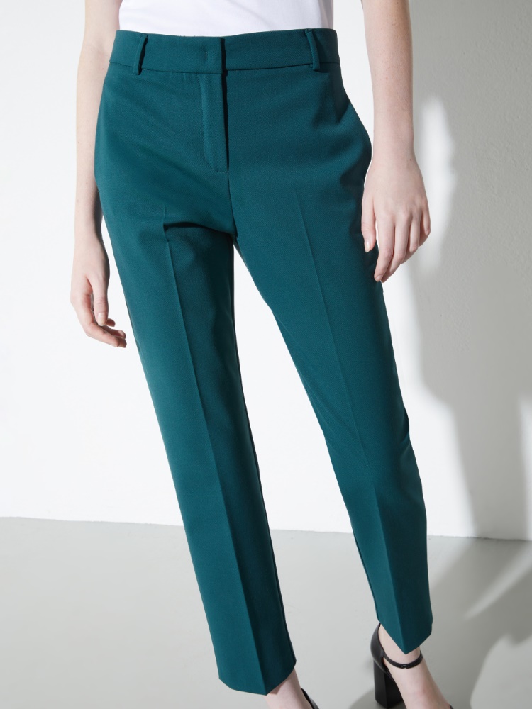 Slim-fit gabardine trousers - MAX&Co. - 3