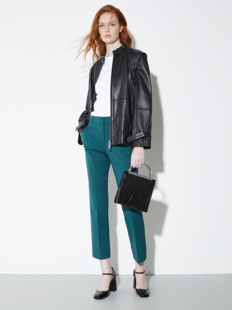 Slim-fit gabardine trousers - MAX&Co. - 4