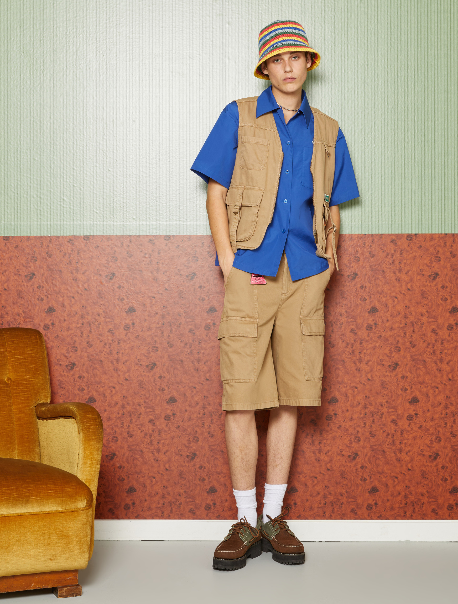 Hotel Magico Adriatico with Ciao Bermuda shorts, sand | MAX&Co. Hotel Magico Adriatico with Ciao Bermuda shorts - SAND - MAX&Co. - 6