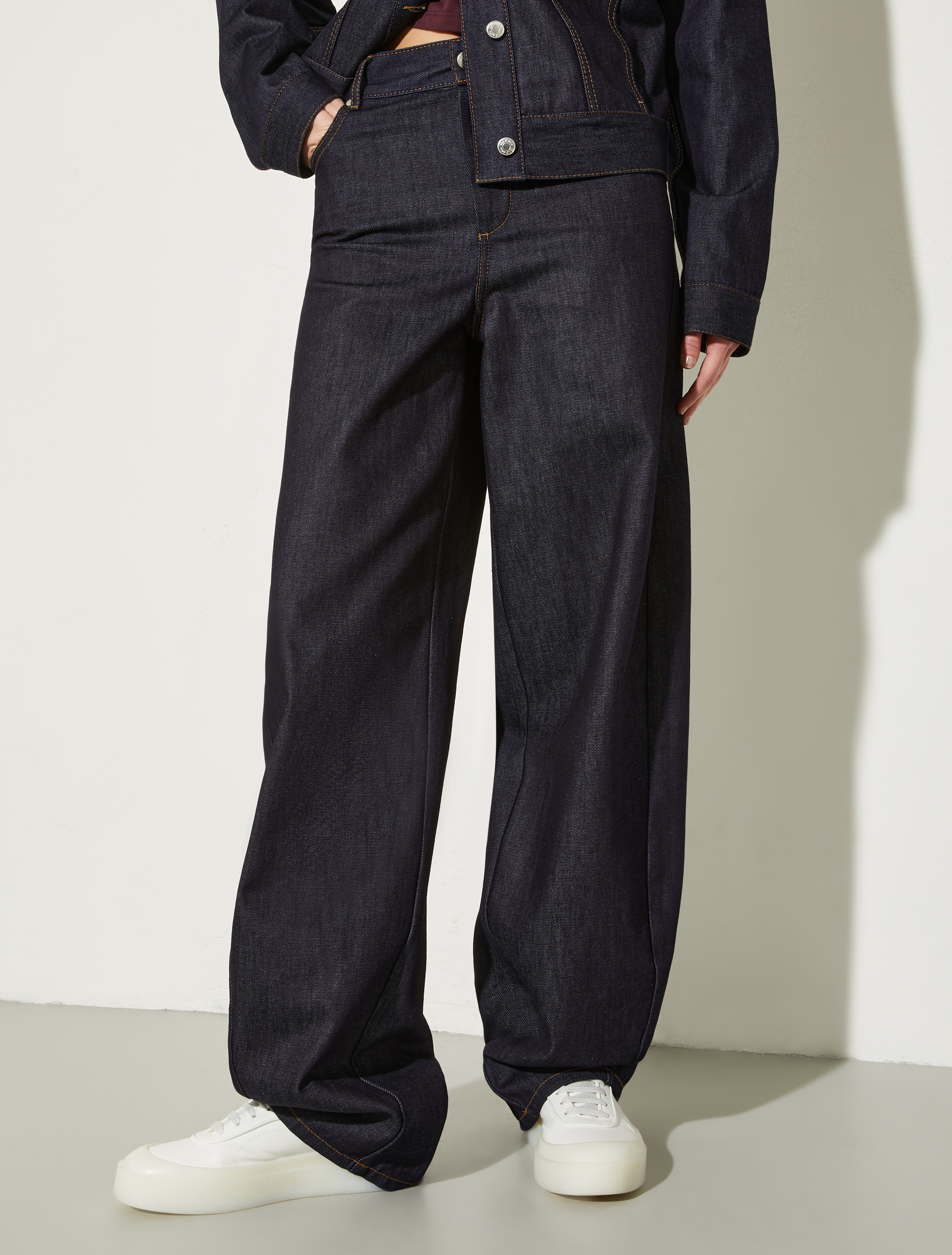 P. Terzini &Co.llaboration jeans - NAVY - MAX&Co.