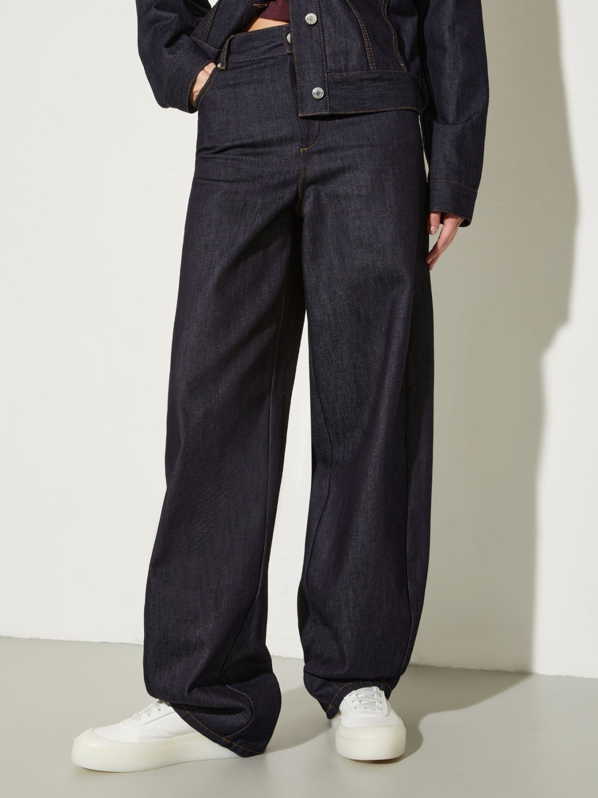 P. Terzini &Co.llaboration jeans - NAVY - MAX&Co.