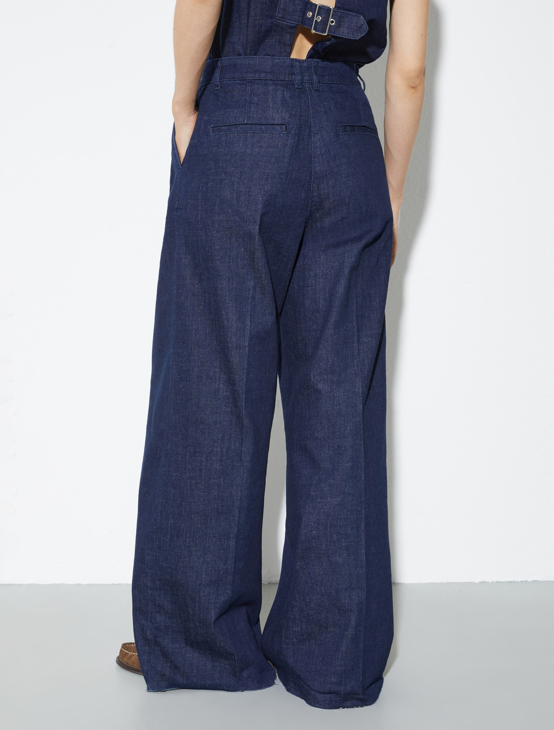 Wide-leg jeans, blue jeans | MAX&Co. Wide-leg jeans - BLUE JEANS - MAX&Co. - 2