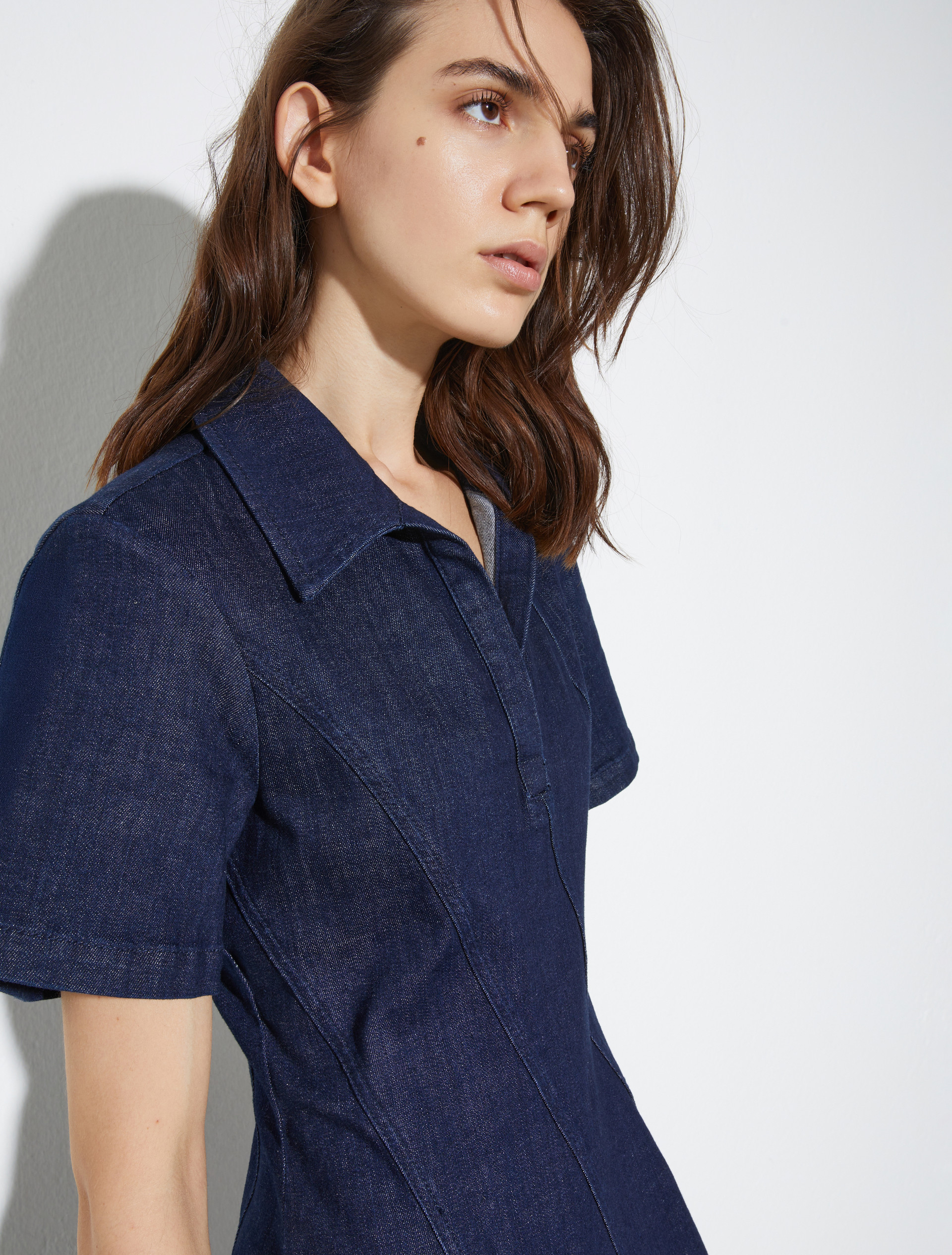 Denim midi dress, blue jeans | MAX&Co. Denim midi dress - BLUE JEANS - MAX&Co. - 3