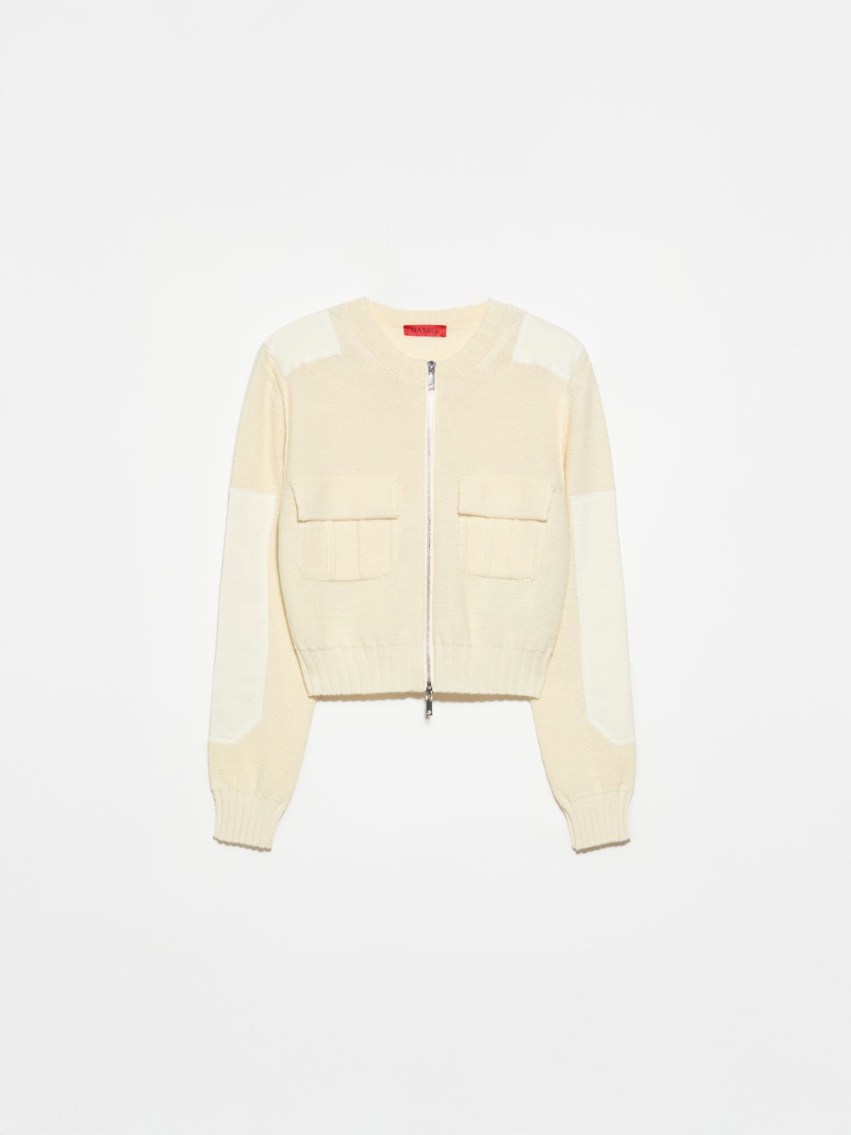 Cardigan avec détails en duchesse - LAIT - MAX&Co. - 5