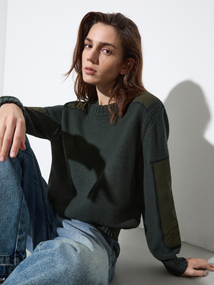 Pullover mit Details aus Duchesse - MAX&Co. - 3