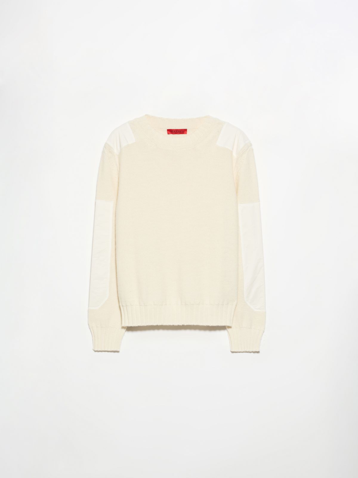 Jumper with duchess satin details - MILK - MAX&Co. - 5