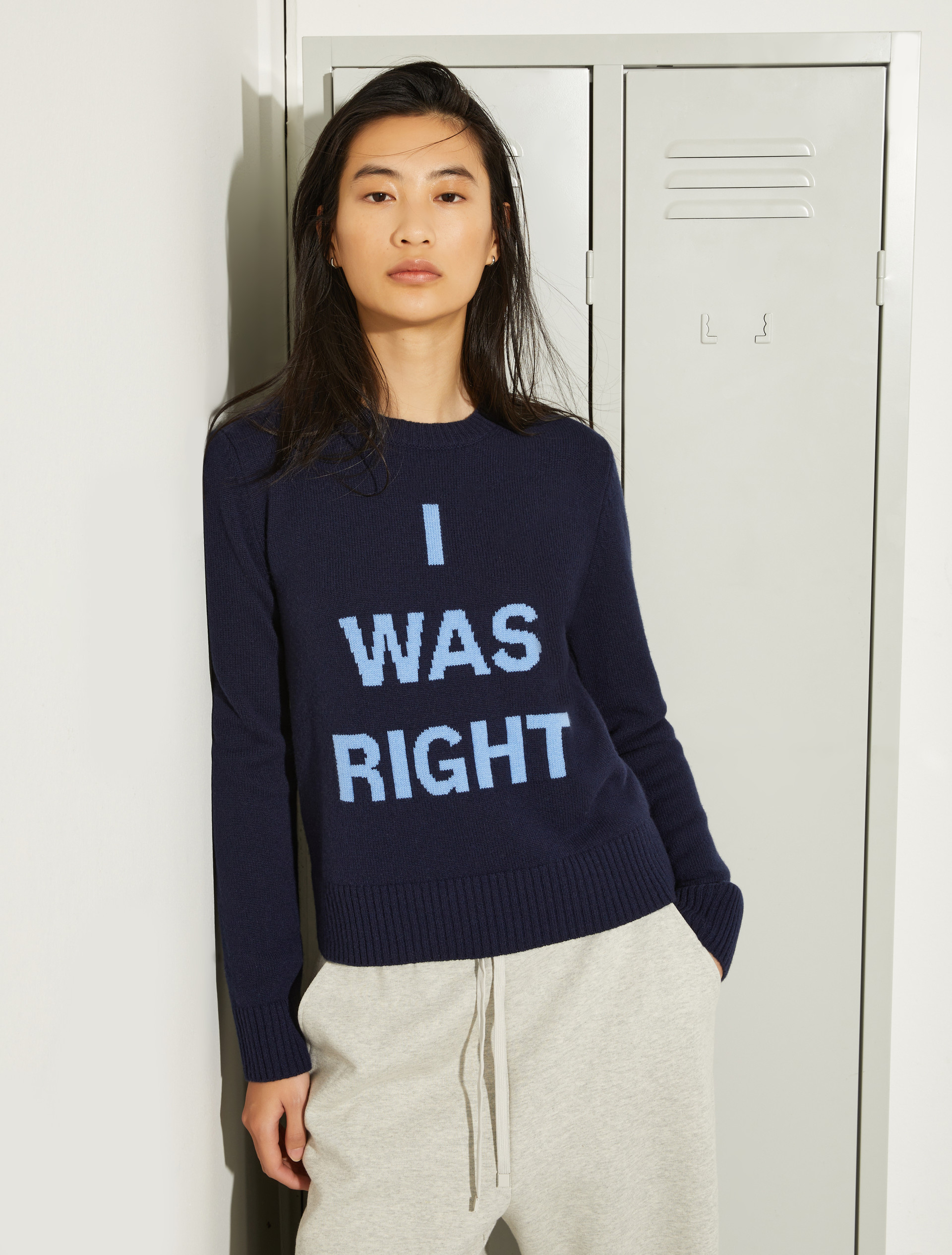 P. Terzini &Co.llaboration jumper - NAVY - MAX&Co.
