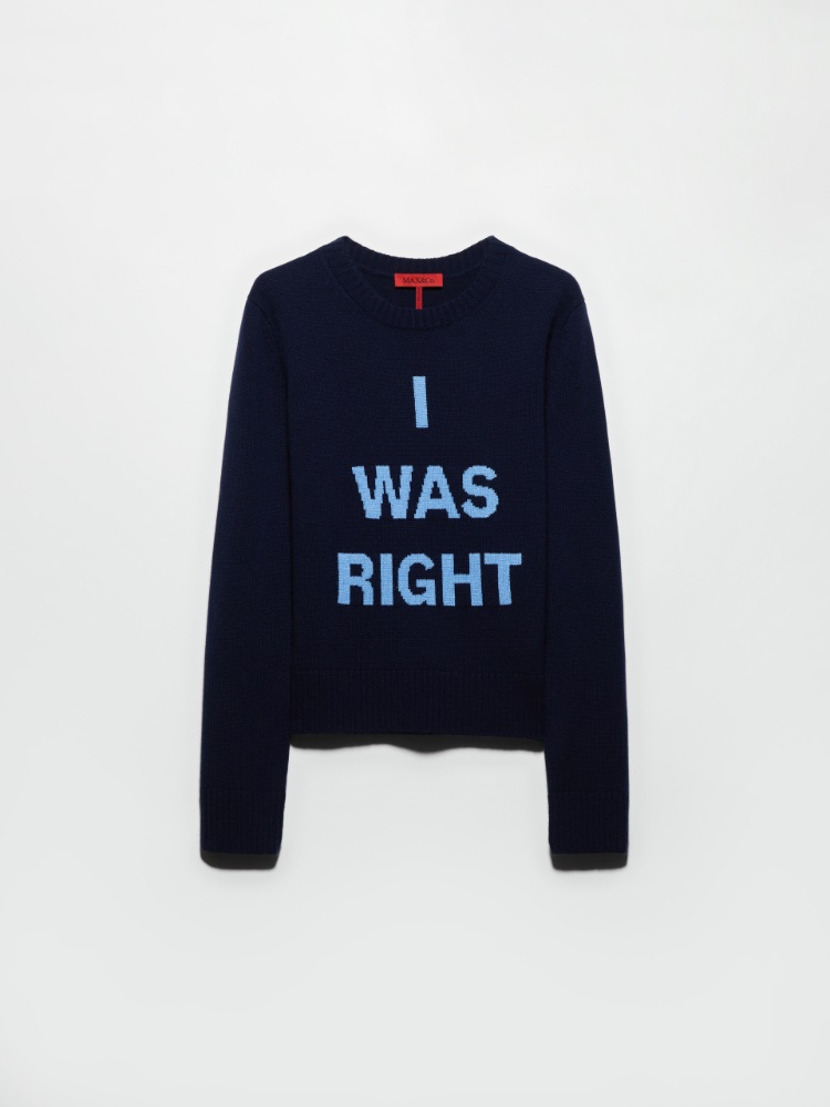 P. Terzini &Co.llaboration jumper - NAVY - MAX&Co.