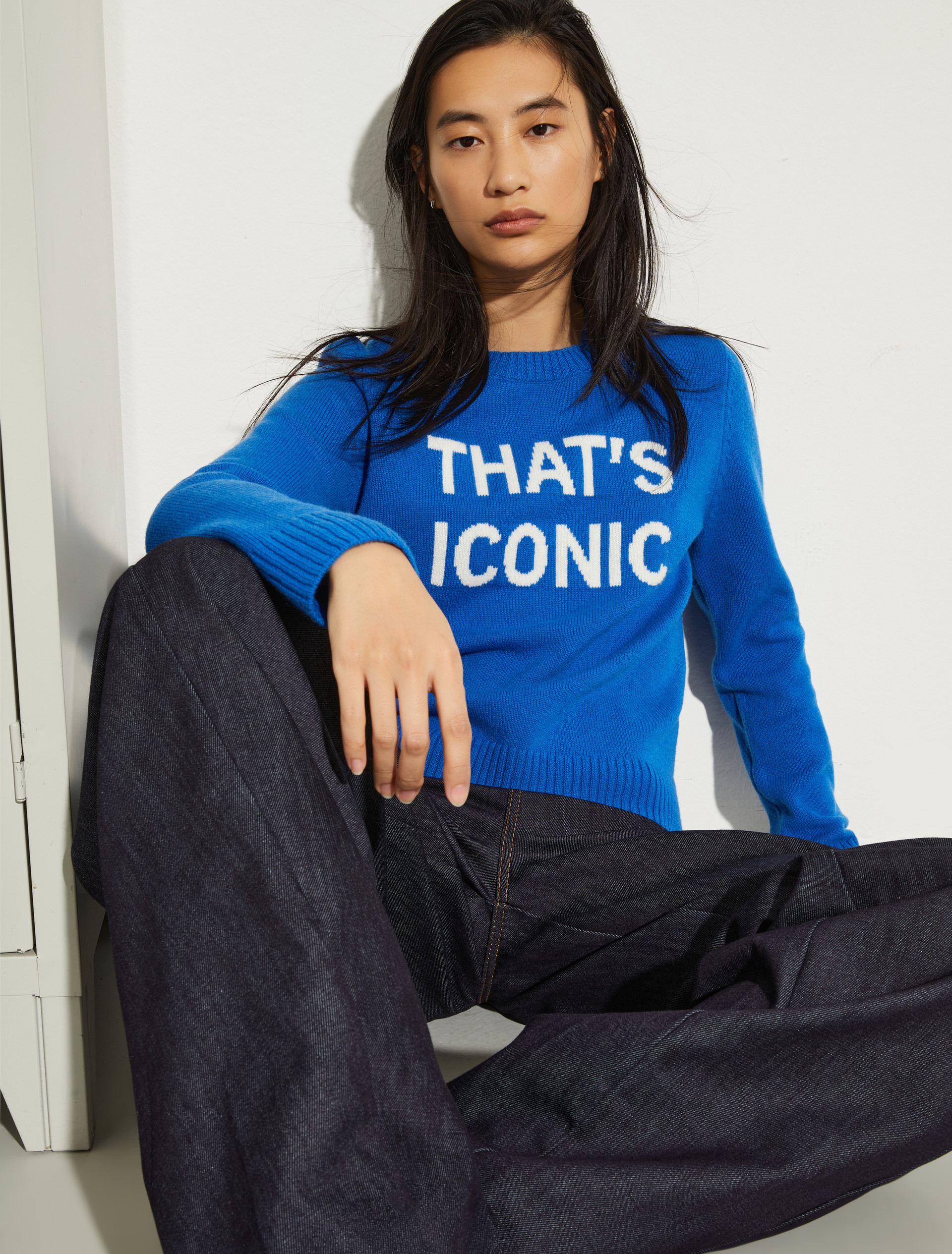 P. Terzini &Co.llaboration jumper - ELECTRIC BLUE - MAX&Co. - 3