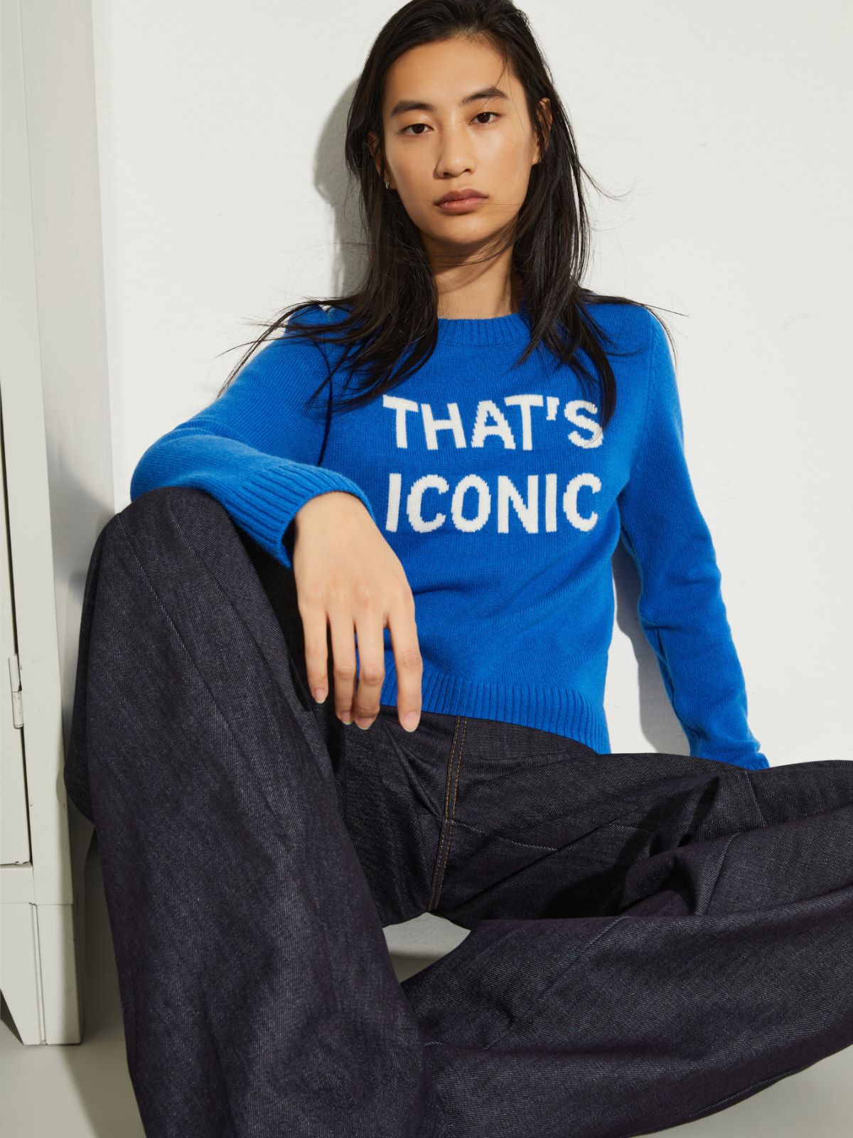 P. Terzini &Co.llaboration jumper - ELECTRIC BLUE - MAX&Co. - 3