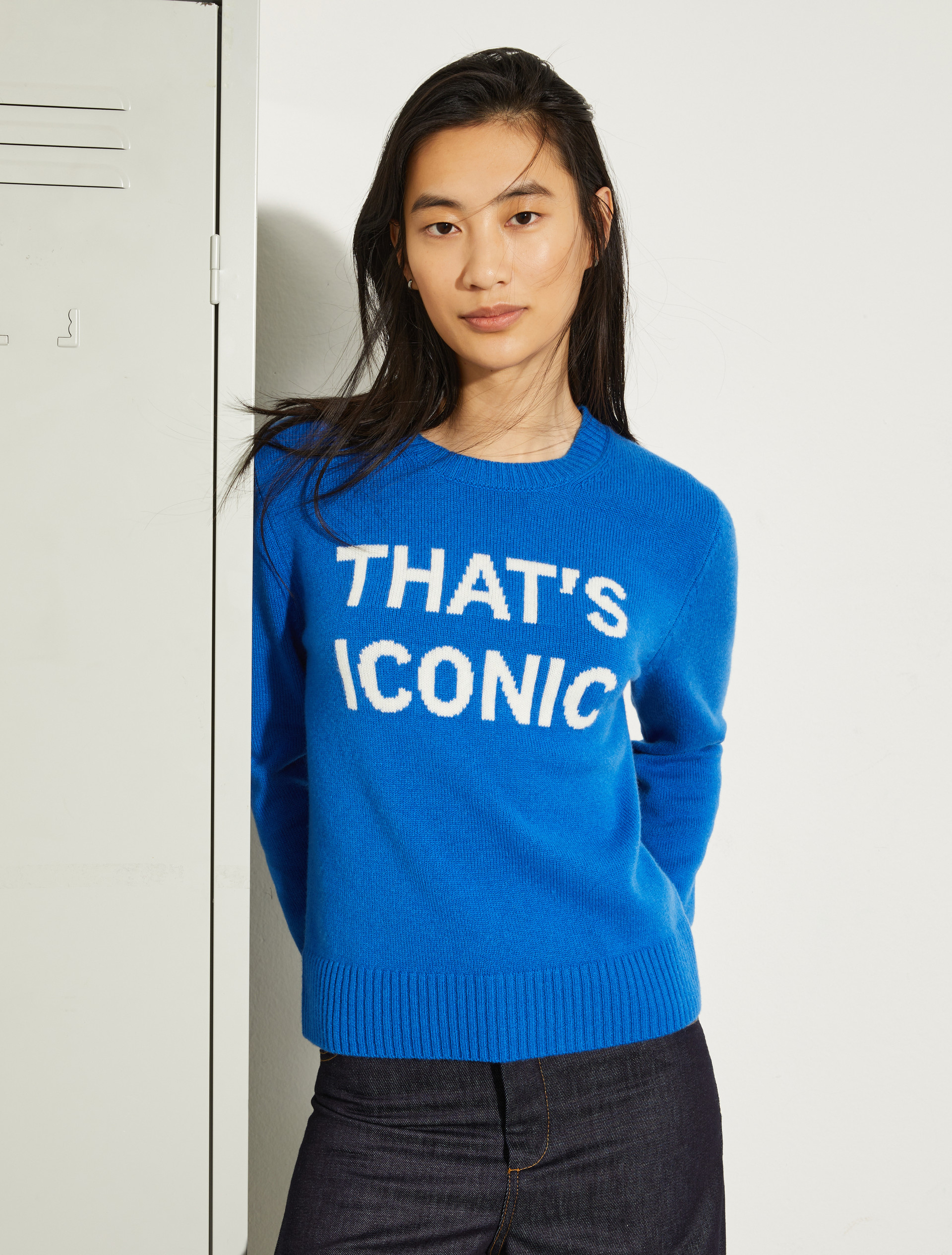 P. Terzini &Co.llaboration jumper - ELECTRIC BLUE - MAX&Co.