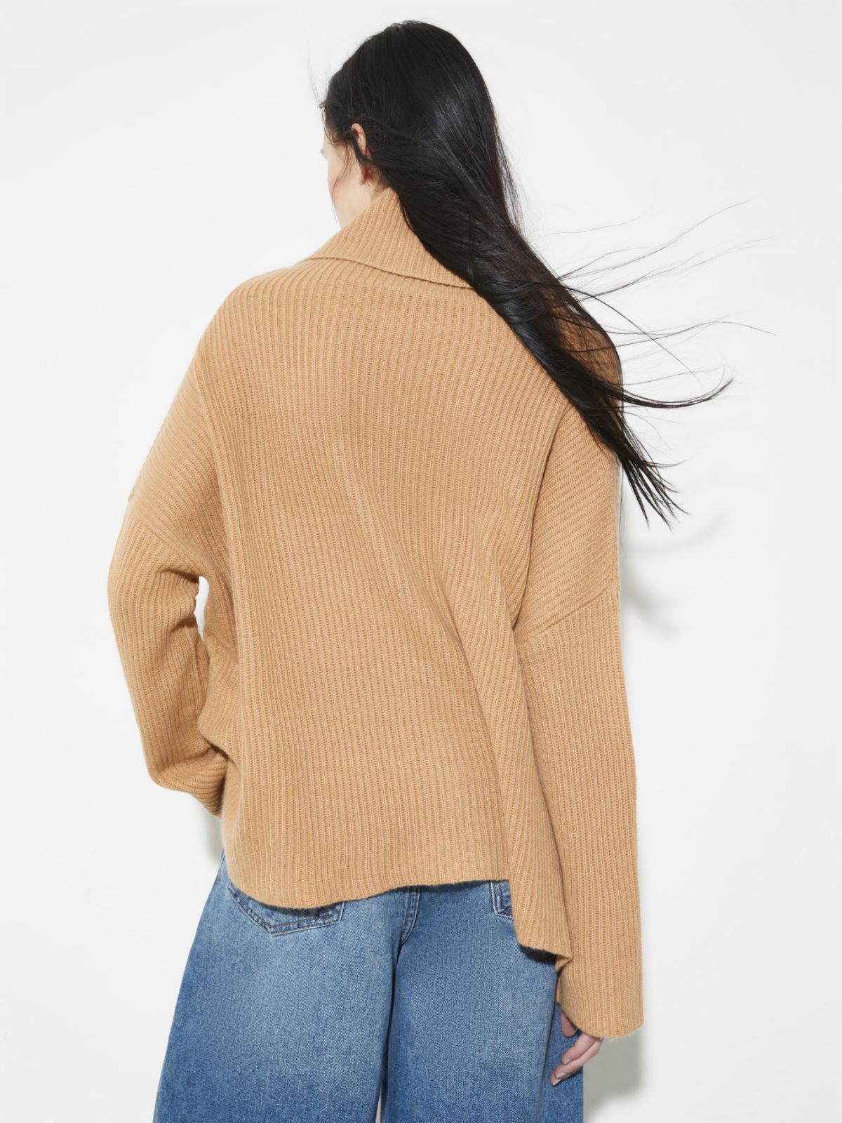 Pure cashmere polo neck - CAMEL - MAX&Co. - 2