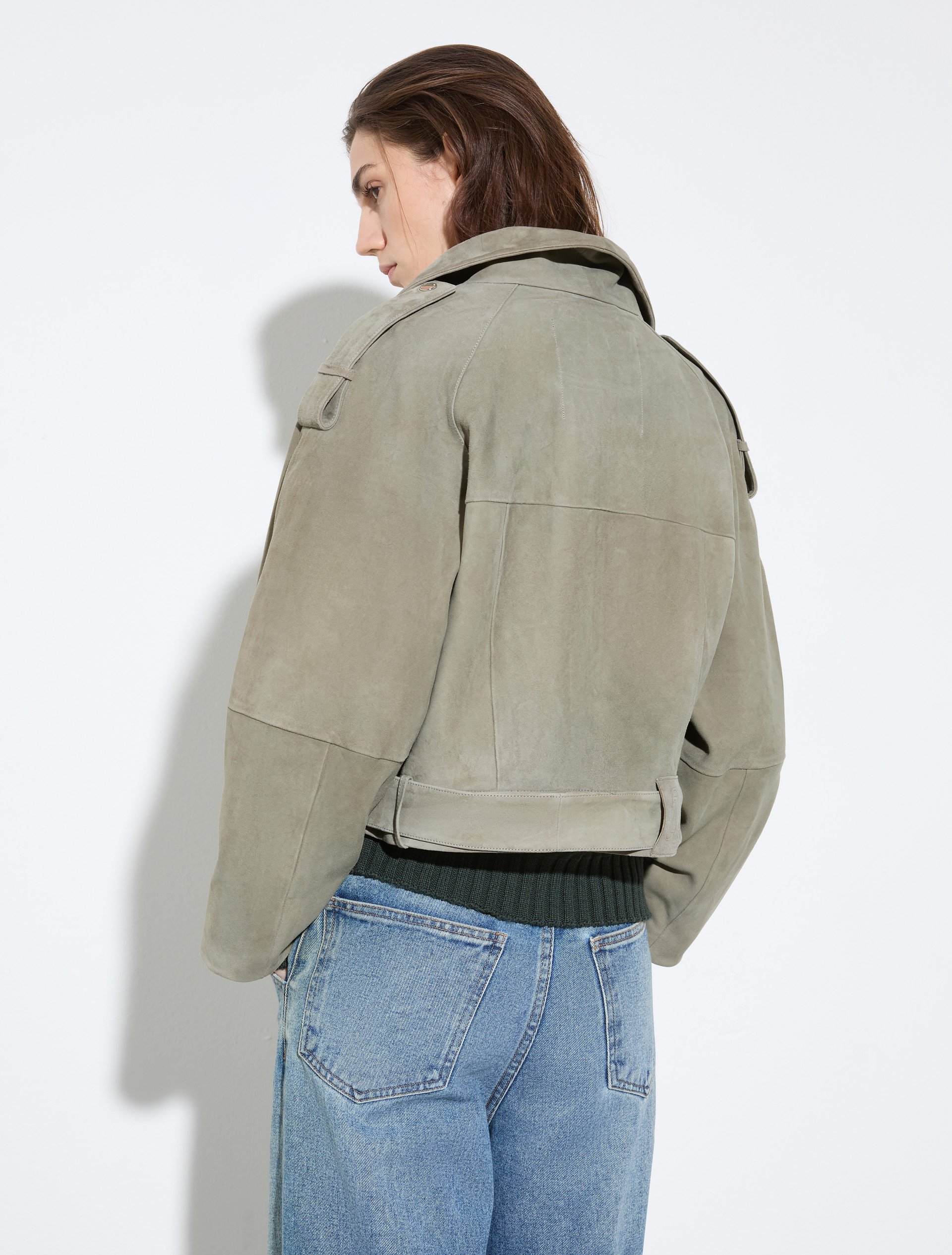 Suede jacket - SAGE - MAX&Co. - 2