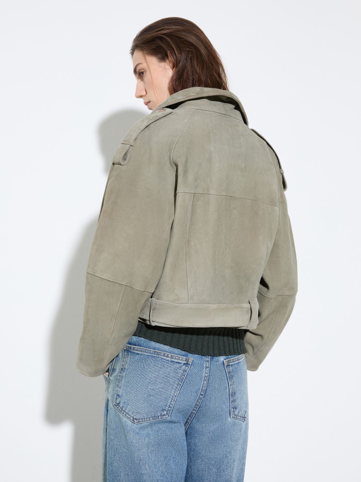 Suede jacket - SAGE - MAX&Co. - 2