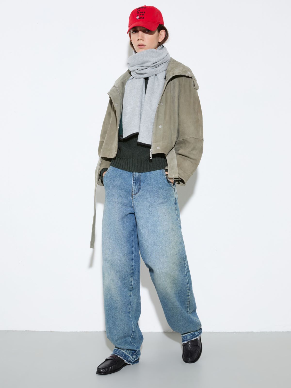 Suede jacket - SAGE - MAX&Co. - 4