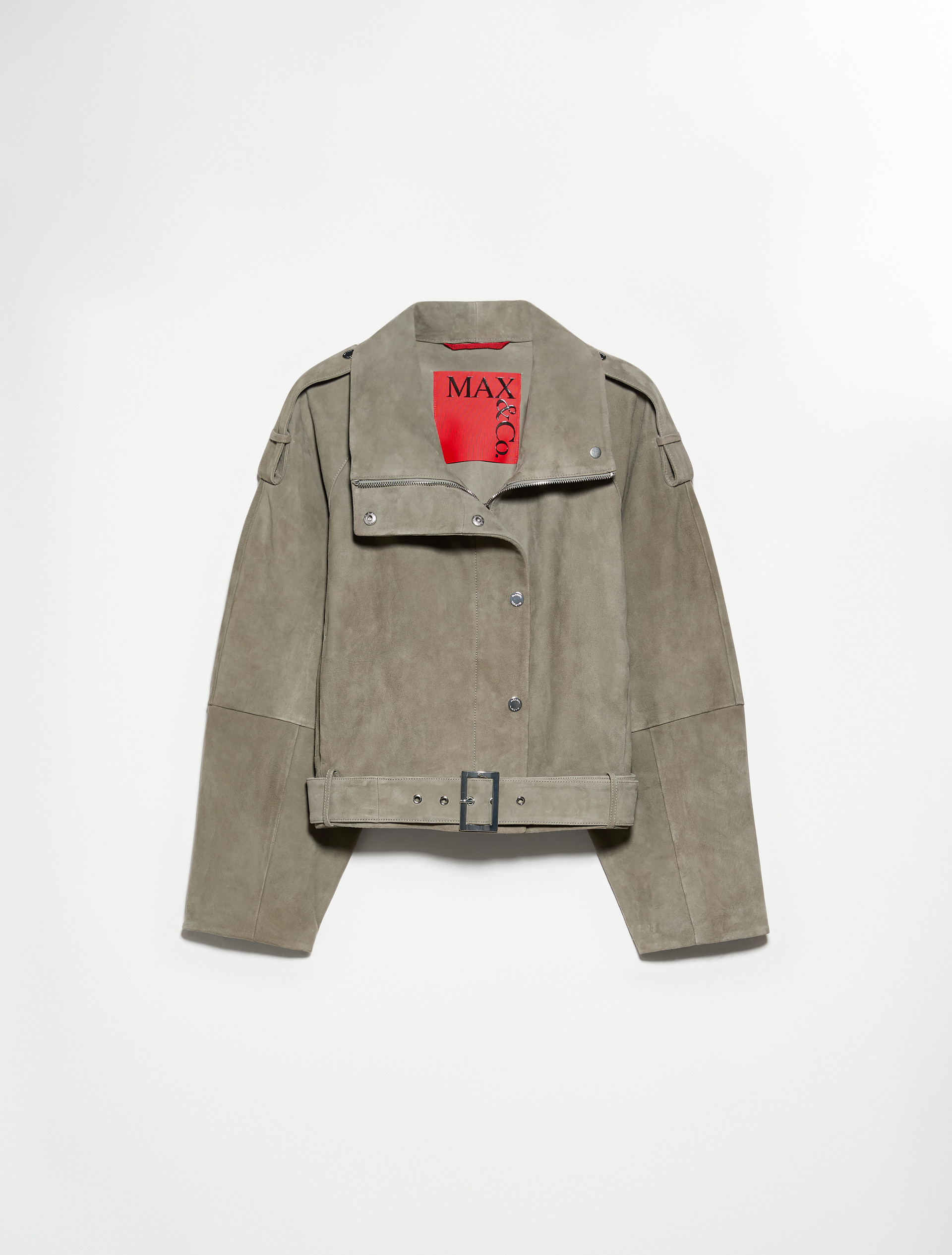 Suede jacket - SAGE - MAX&Co. - 5