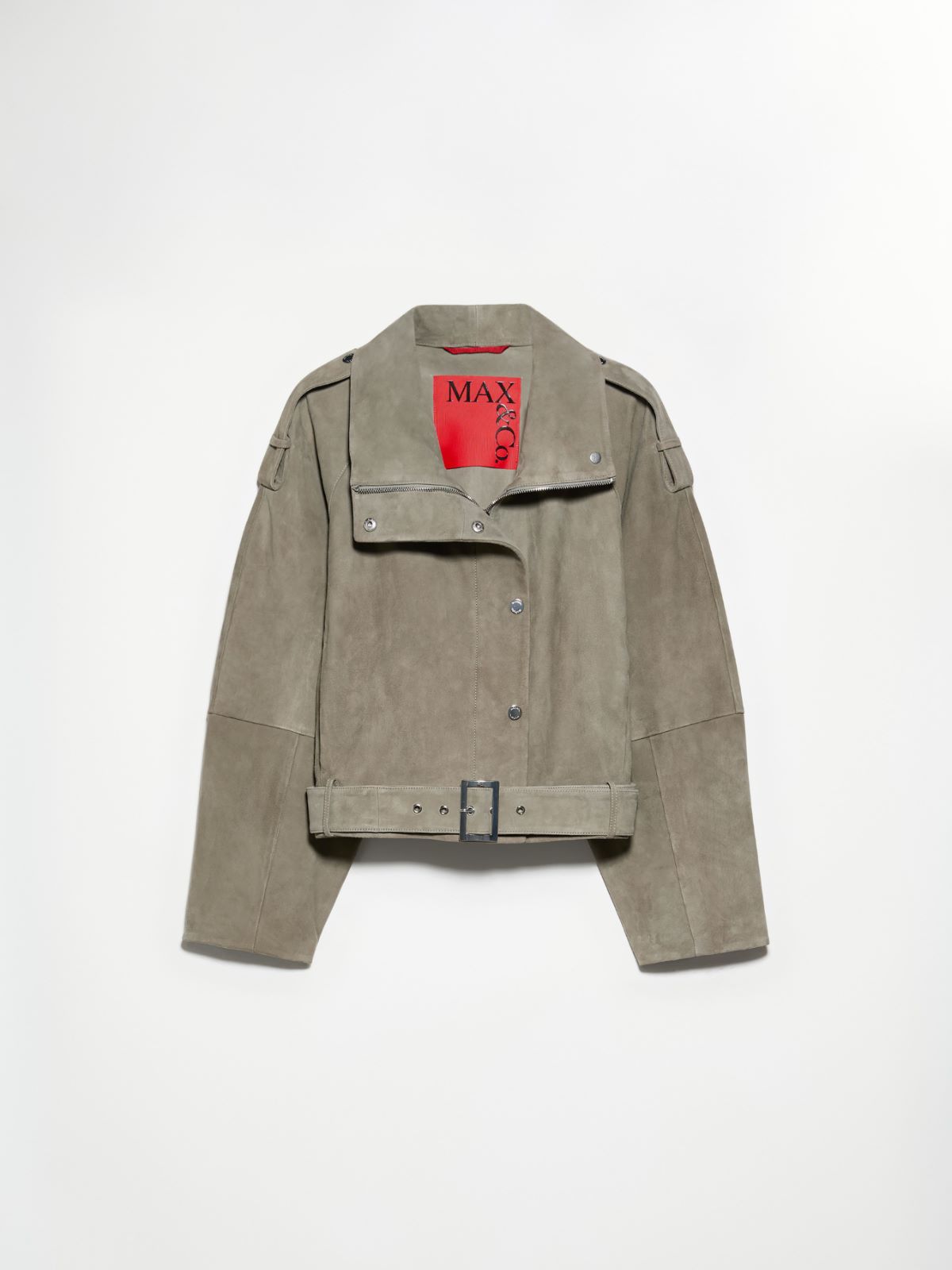 Suede jacket - SAGE - MAX&Co. - 5