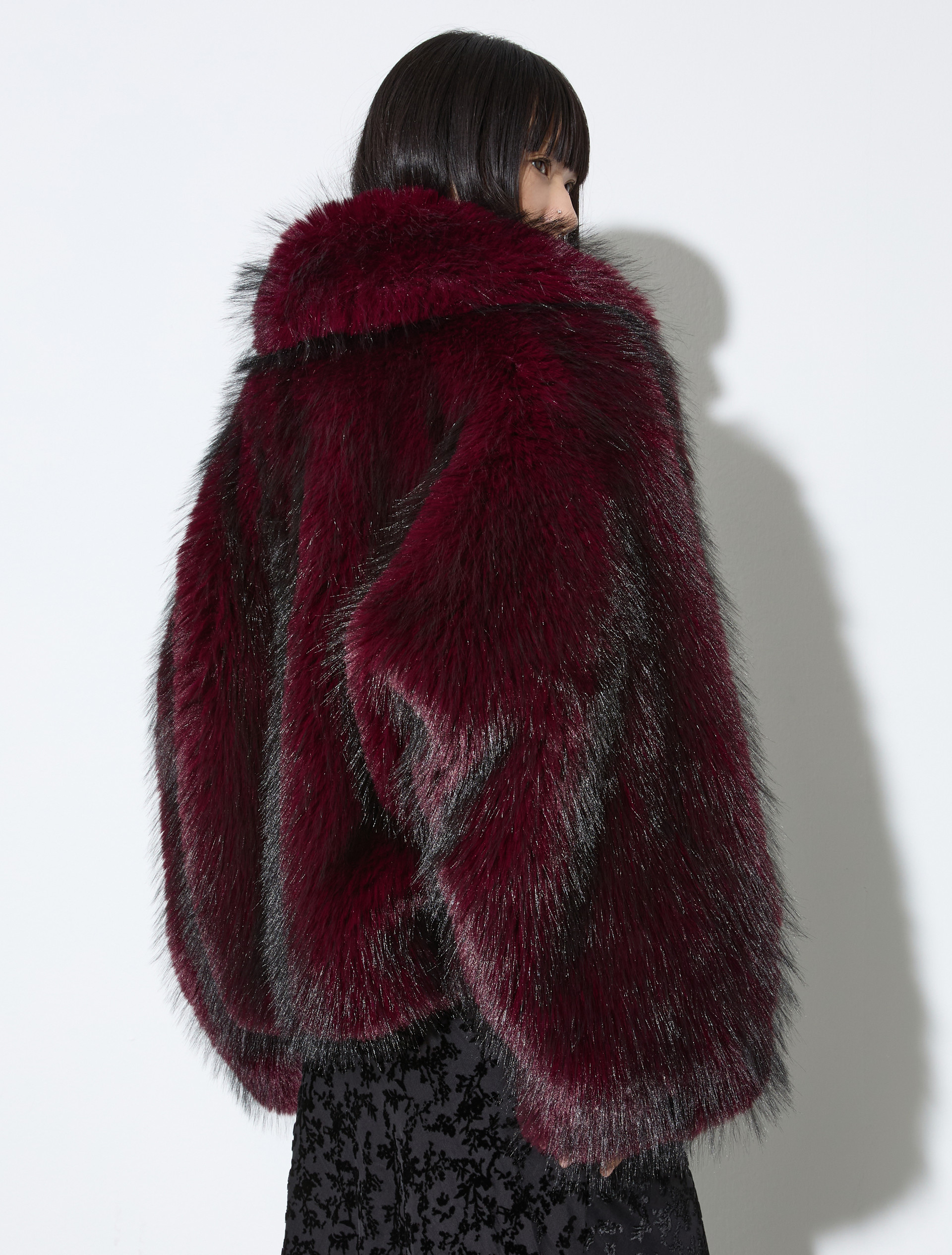 Plush jacket - BORDEAUX - MAX&Co. - 2