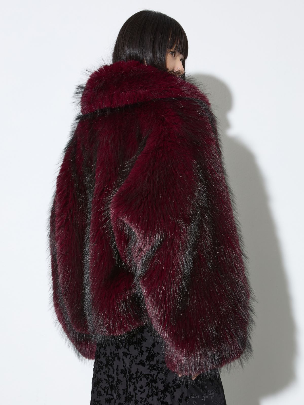 Plush jacket - BORDEAUX - MAX&Co. - 2