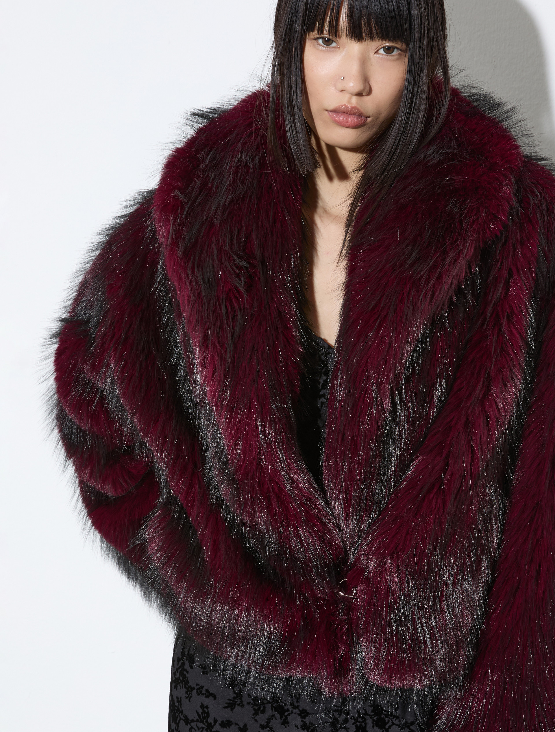 Plush jacket - BORDEAUX - MAX&Co. - 6