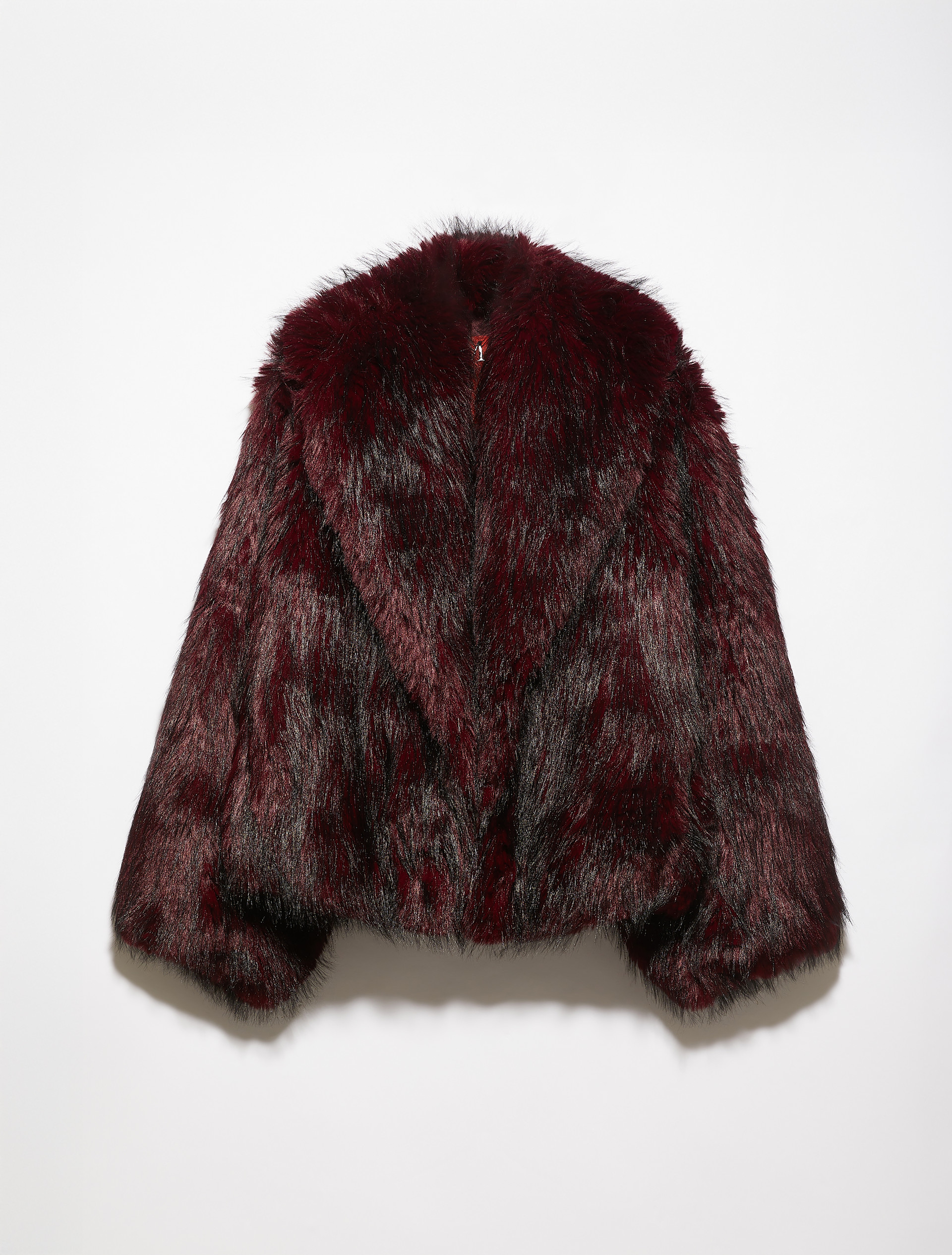 Veste en peluche - BORDEAUX - MAX&Co.