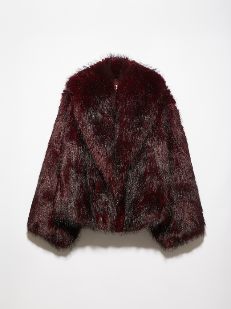 Veste en peluche - BORDEAUX - MAX&Co.