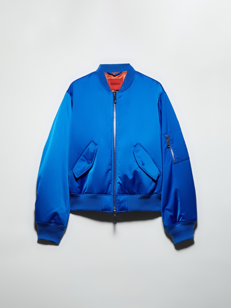P. Terzini &Co.llaboration bomber jacket - CORNFLOWER BLUE - MAX&Co.