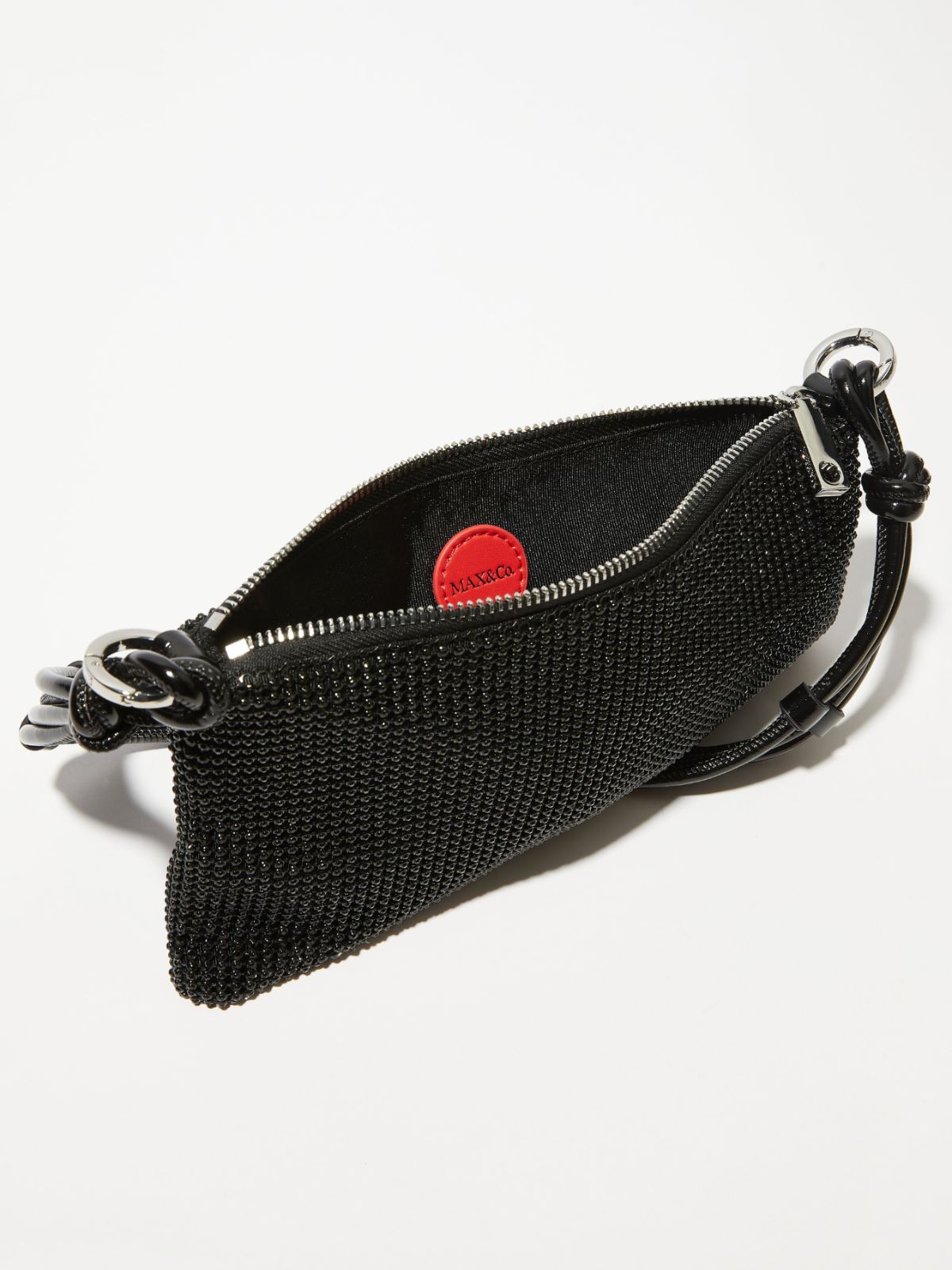 Rhinestone clutch - BLACK - MAX&Co. - 4