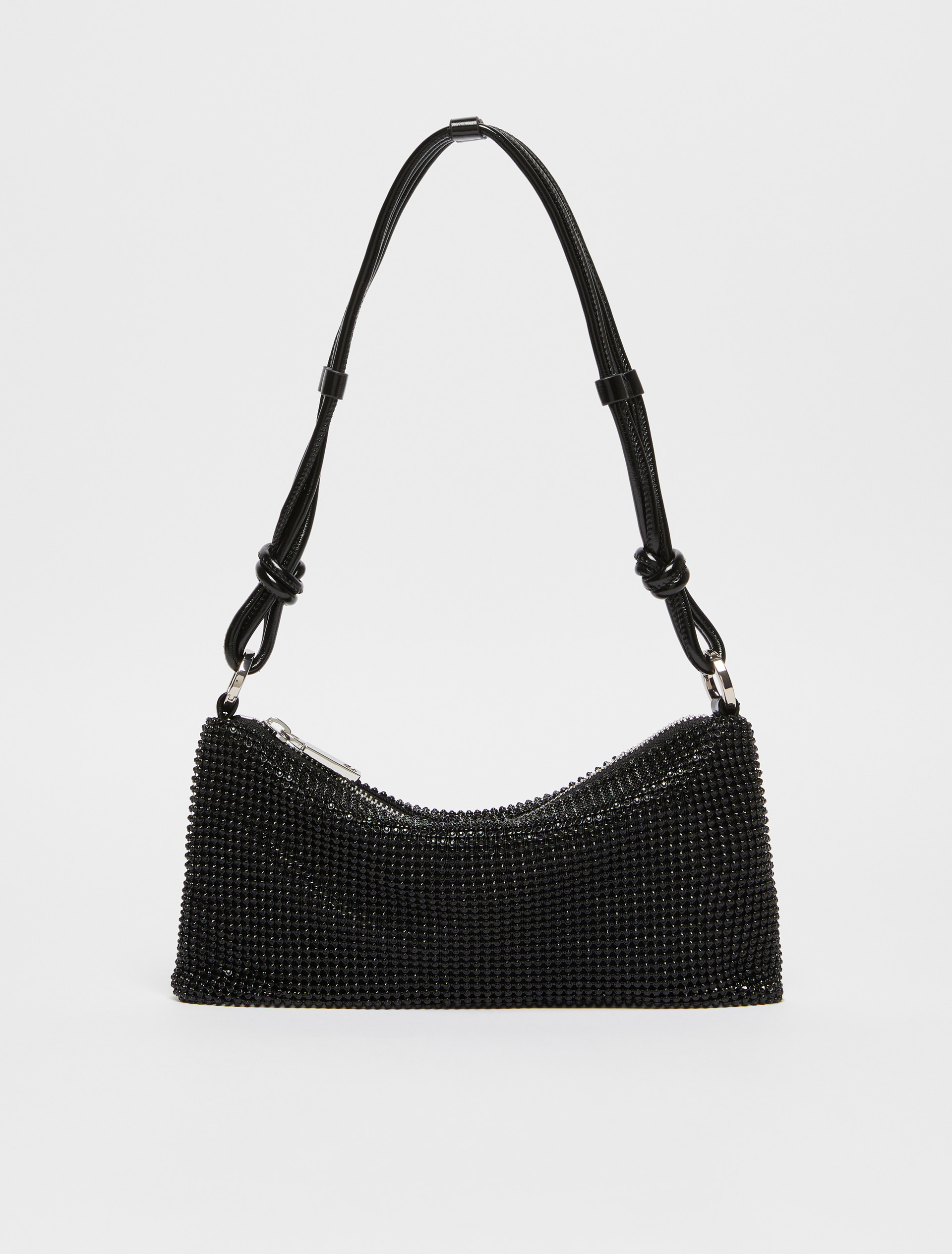 Rhinestone clutch - BLACK - MAX&Co.