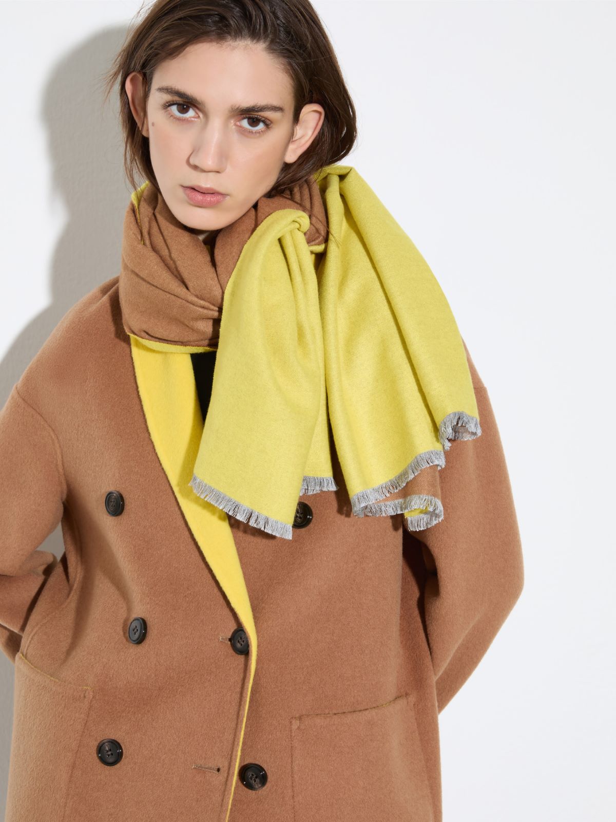 Stola con maxi logo - MARRONE - MAX&Co. - 3