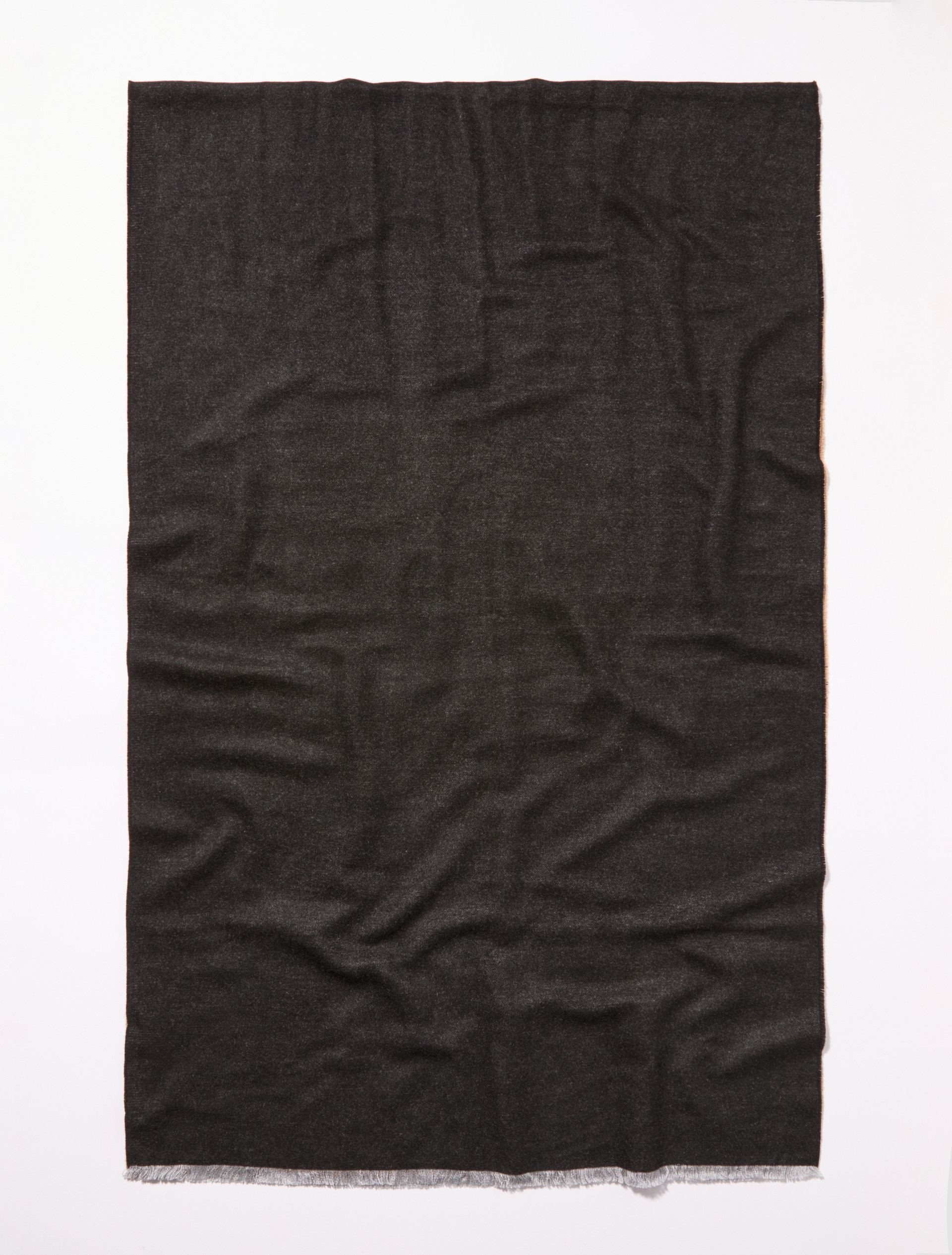 Logo-jacquard stole - CAMEL - MAX&Co.