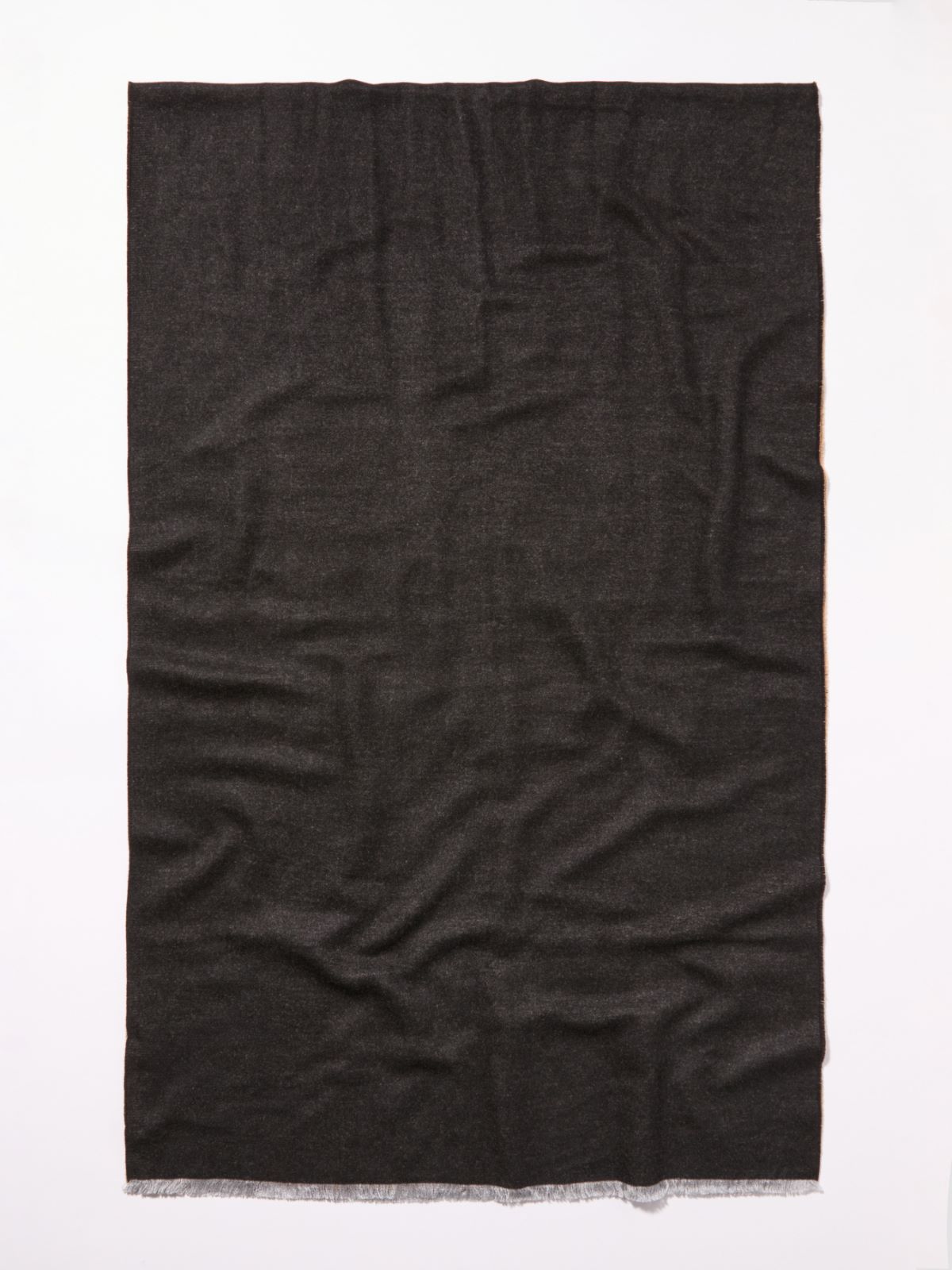 Logo-jacquard stole - CAMEL - MAX&Co.