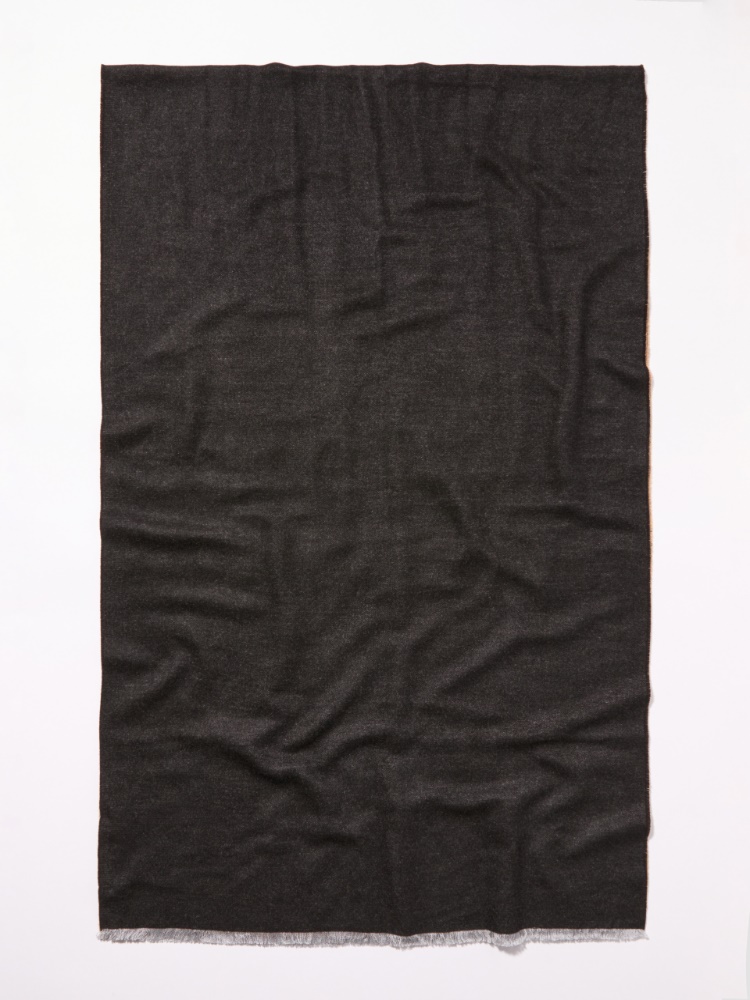 Logo-jacquard stole - CAMEL - MAX&Co.