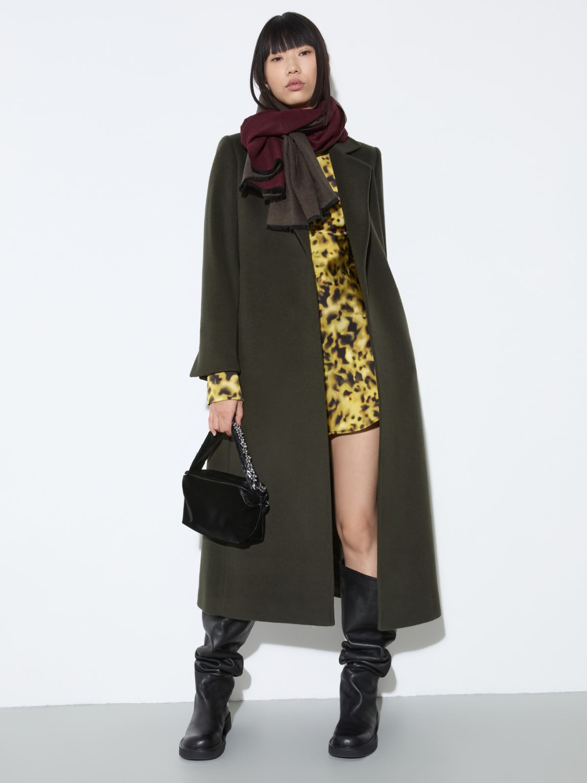 Stola con maxi logo - VERDE - MAX&Co. - 4