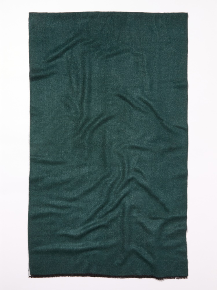 Logo-jacquard stole - GREEN - MAX&Co.