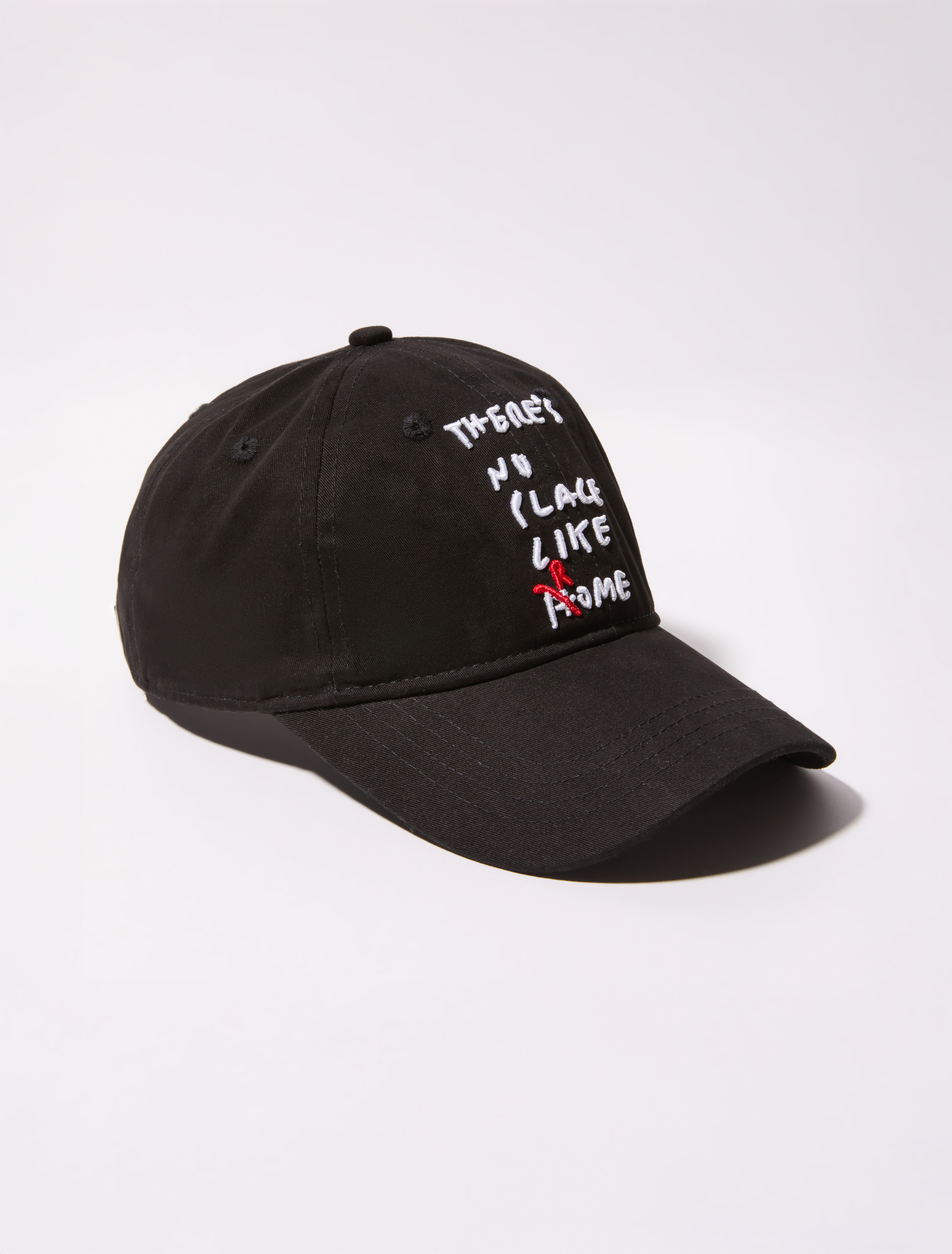 Baseball cap with lettering, black | MAX&Co. Baseball cap with lettering - BLACK - MAX&Co.