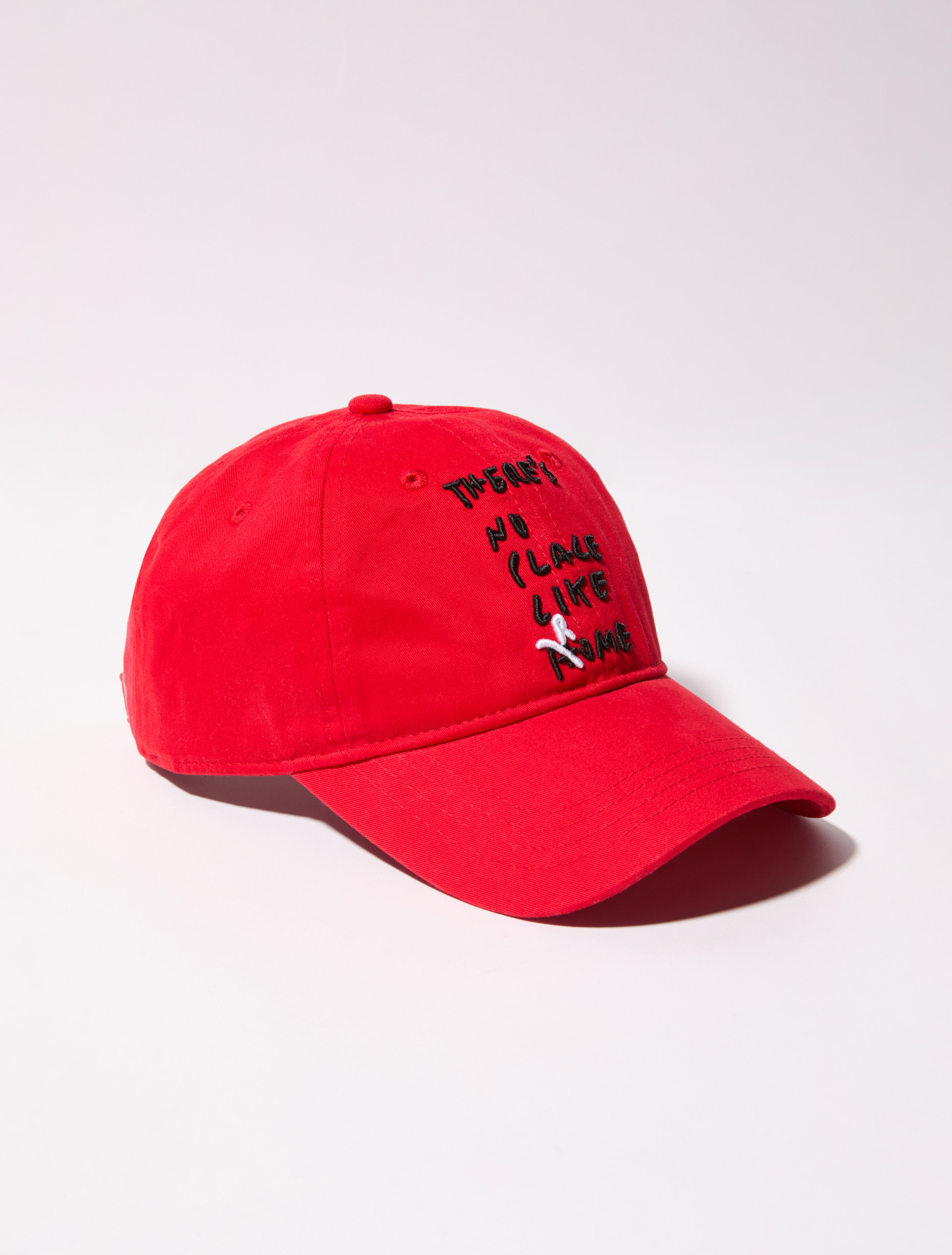 Baseball cap with lettering, red | MAX&Co. Baseball cap with lettering - RED - MAX&Co.