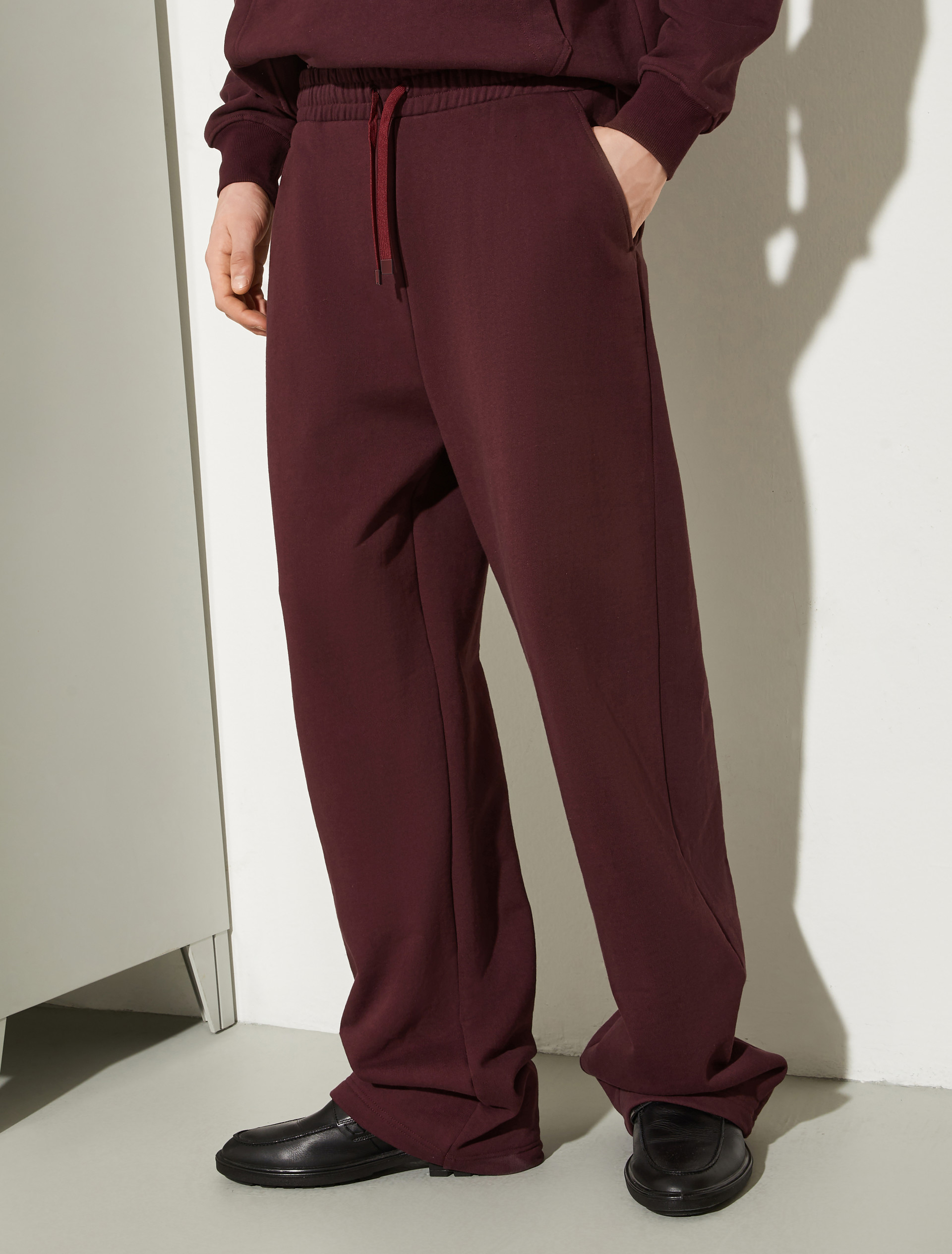P. Terzini &Co.llaboration joggers, wine-coloured | MAX&Co. P. Terzini &Co.llaboration joggers - WINE-COLOURED - MAX&Co. - 2