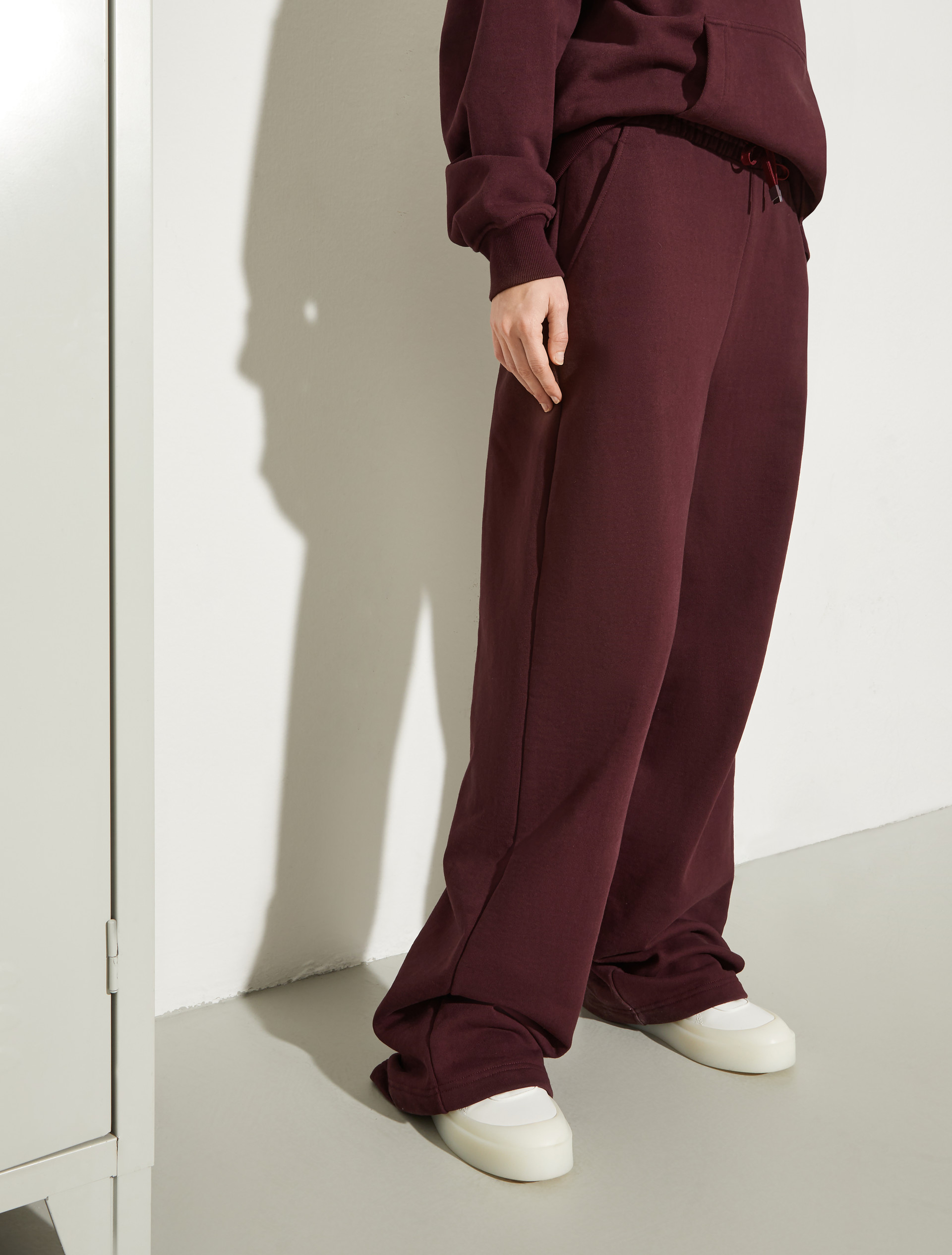 P. Terzini &Co.llaboration joggers, wine-coloured | MAX&Co. P. Terzini &Co.llaboration joggers - WINE-COLOURED - MAX&Co.