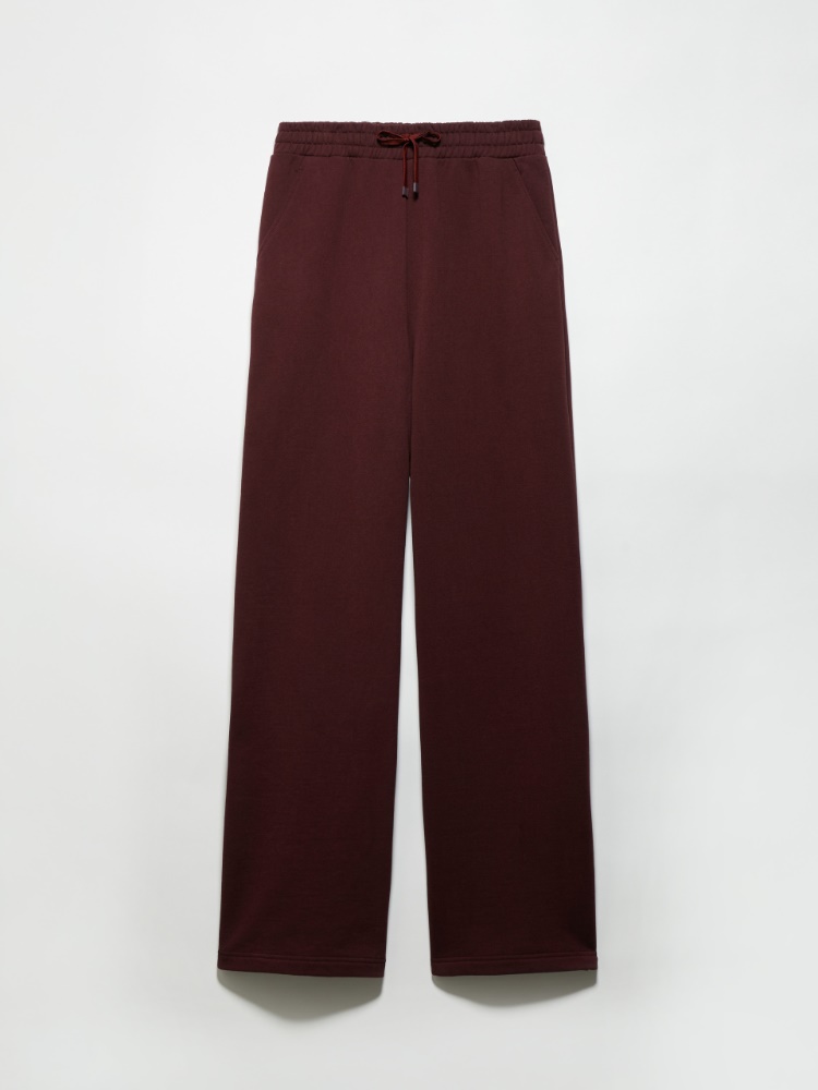 P. Terzini &Co.llaboration joggers - WINE-COLOURED - MAX&Co.