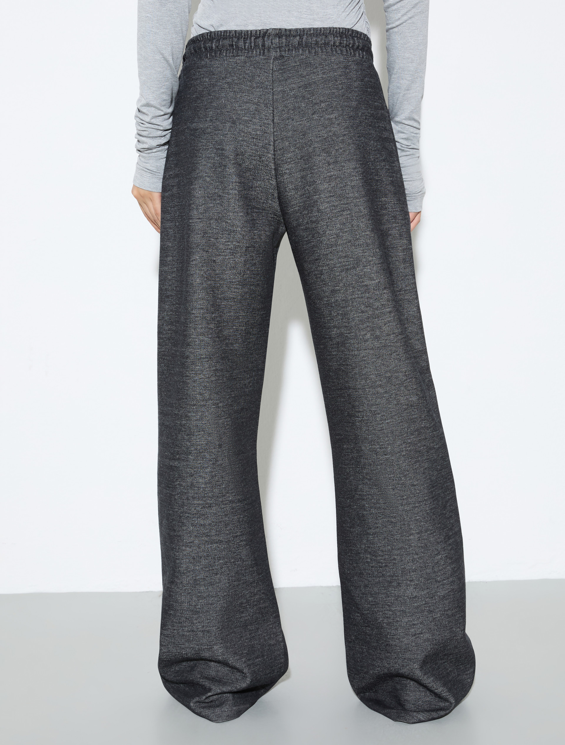 Jogginghose aus meliertem Jersey - ANTHRAZIT - MAX&Co. - 2