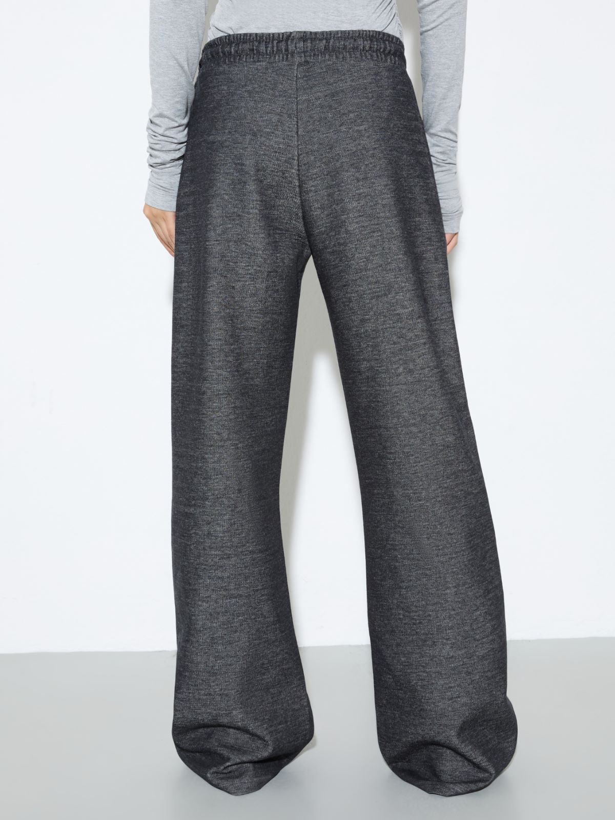Jogginghose aus meliertem Jersey - ANTHRAZIT - MAX&Co. - 2